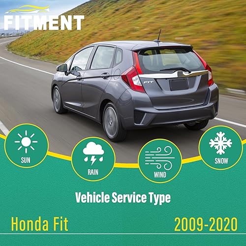 Miniatura 2 de Juego de limpiaparabrisas de 28 pulgadas, 14 pulgadas, 14 pulgadas, para Honda Fit 2009, 2010, 2011, 2012, 2013, 2014, 2015, 2016, 2017, 2018, 2019,