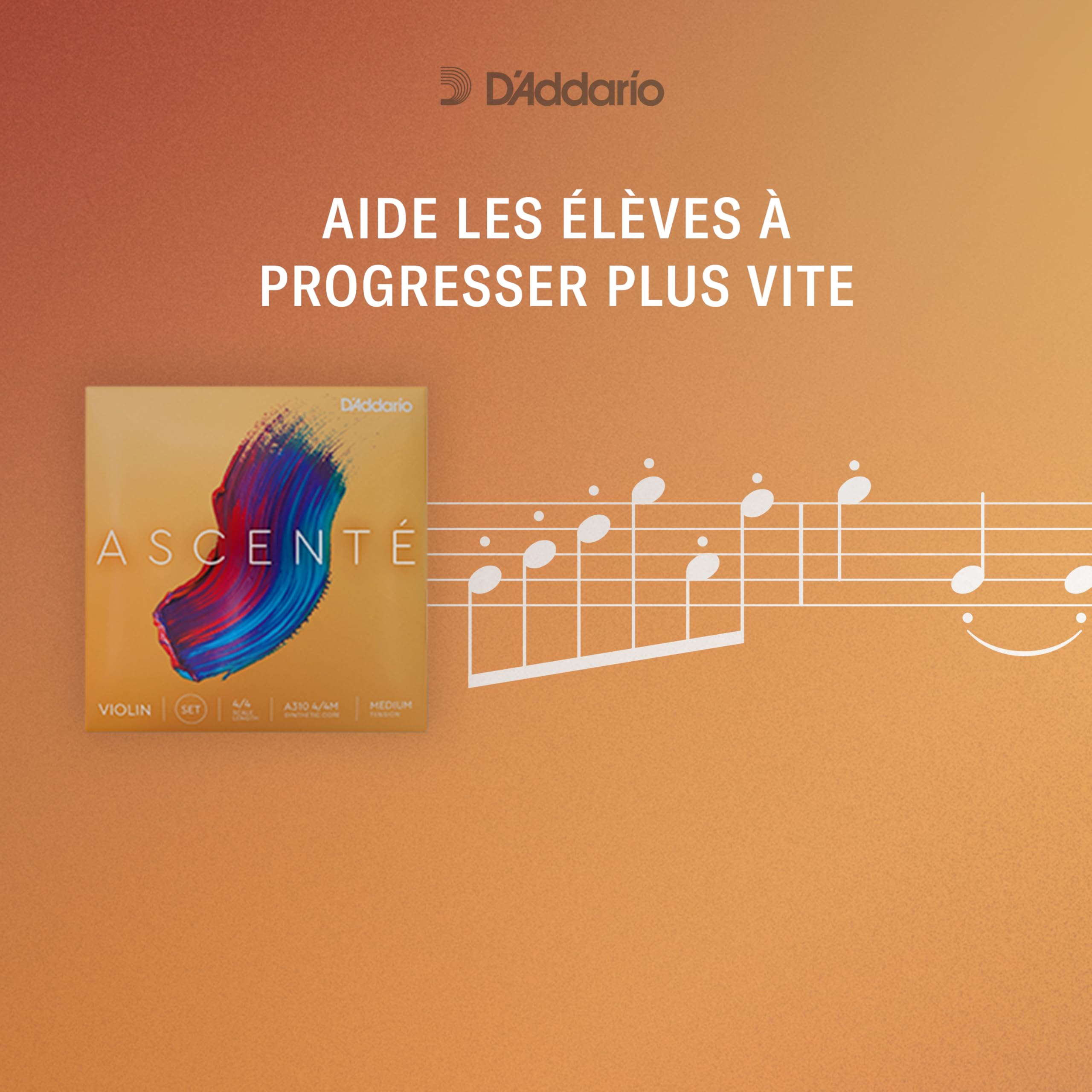 D'Addario A310 4/4M Jeu de cordes pour Violon