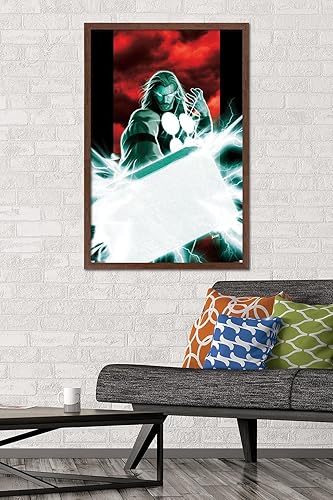 Miniatura 17 de Trends International Marvel Comics - Thor - Mjolnir Wall Poster, 14.725" x 22.375", Premium Unframed Version