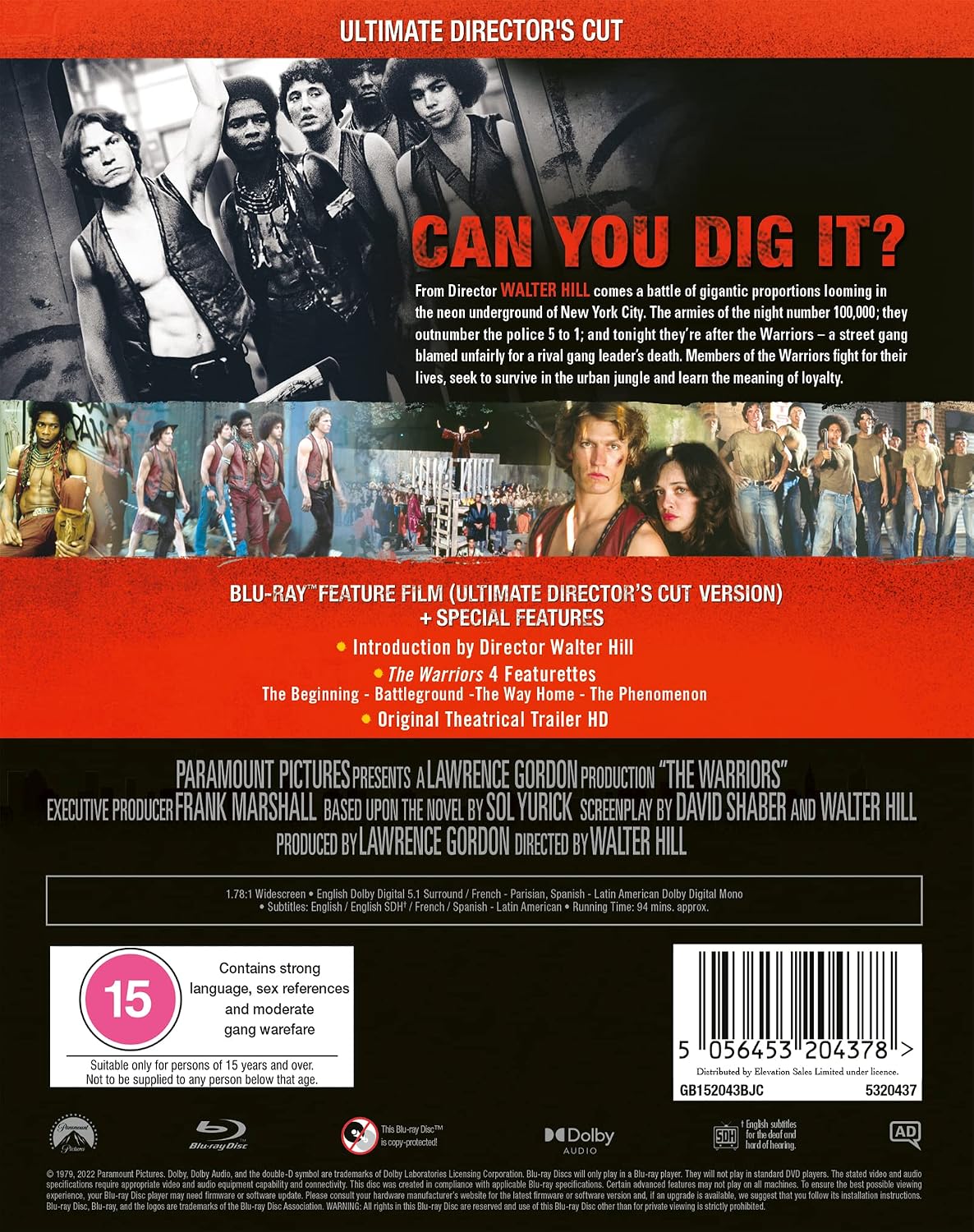 The Warriors Steelbook [Edizione: Regno Unito]