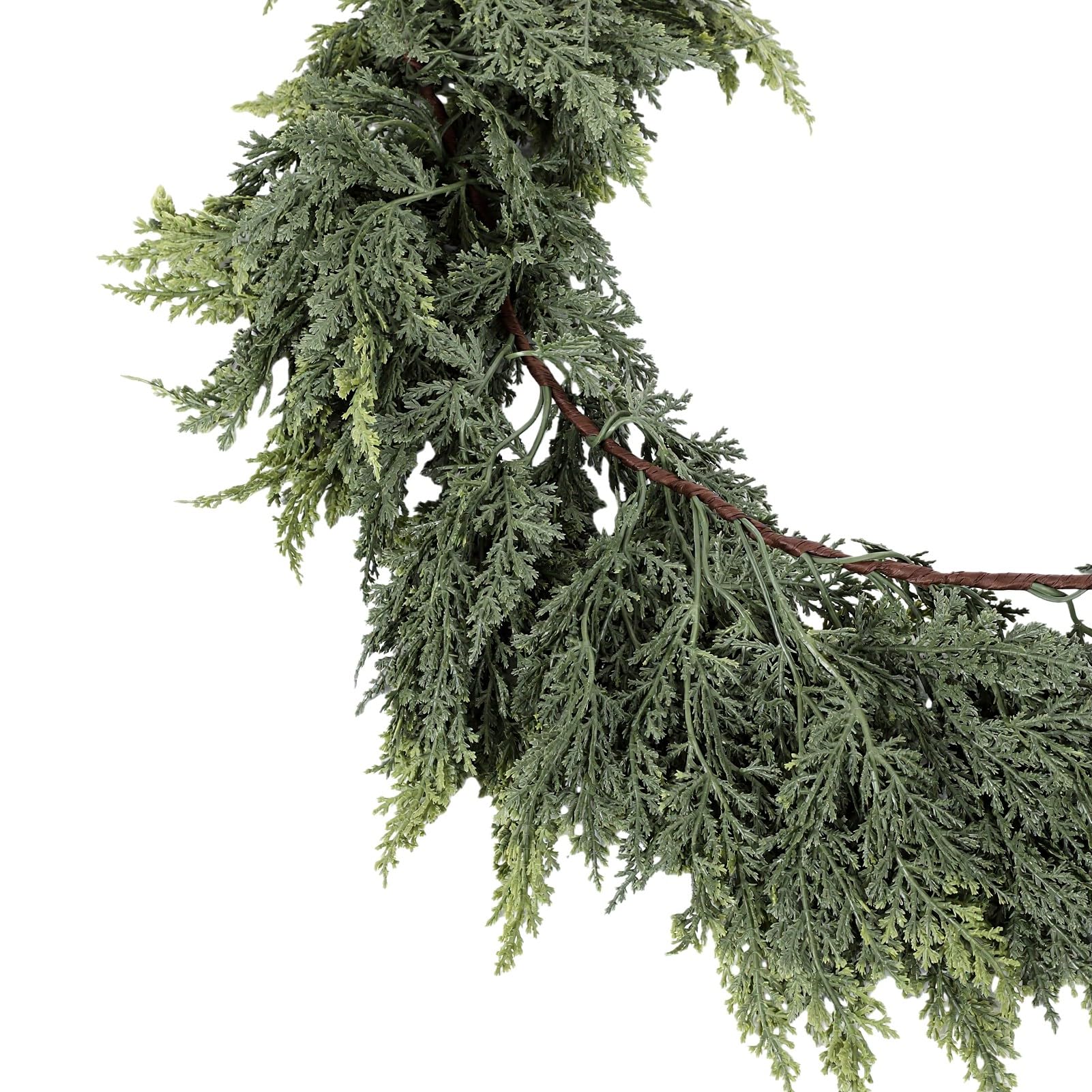 Sztuczna Girlanda Cedrowa 183 Cm z Naturalnym Igliwiem do (126
