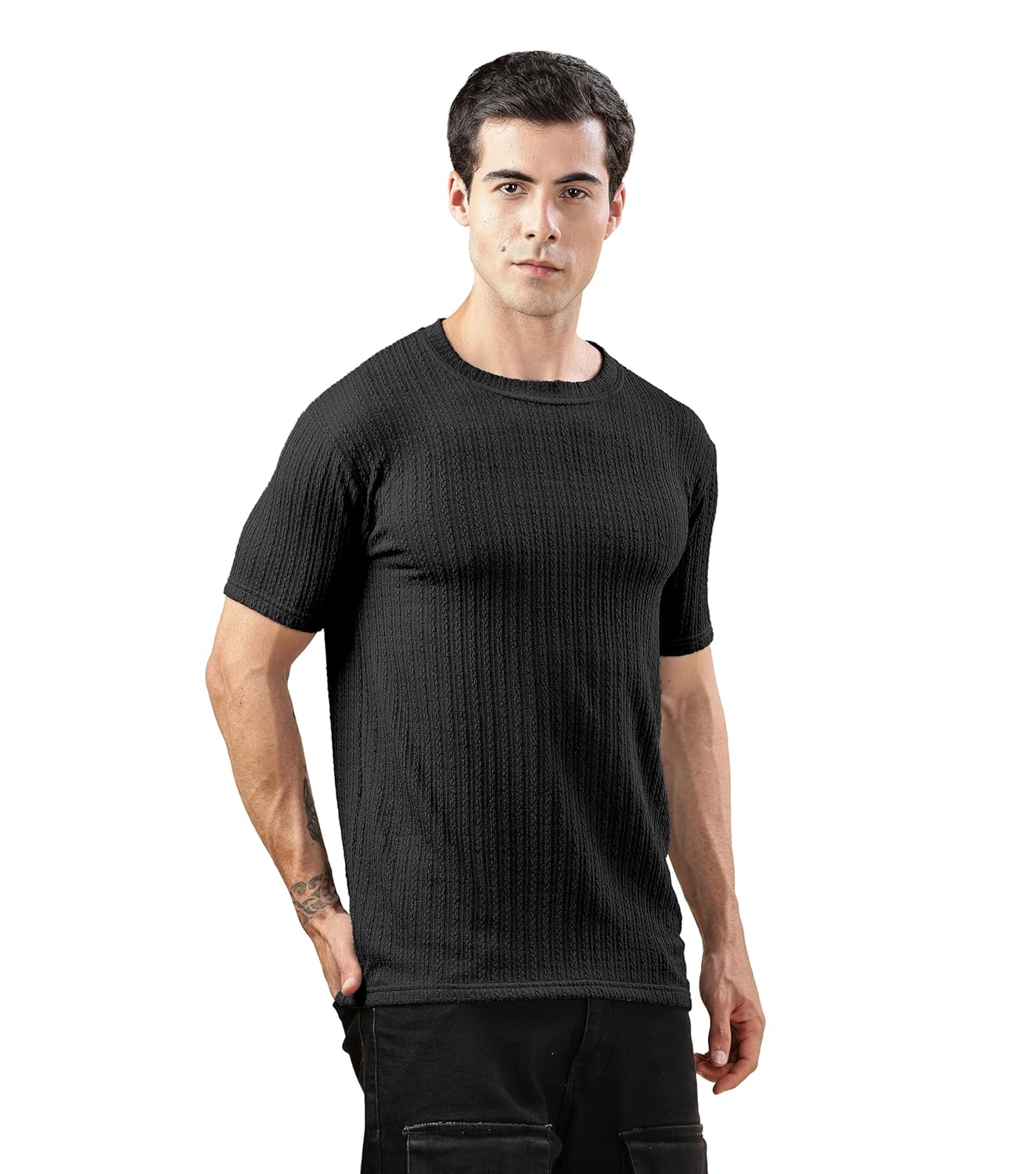 SHODOX® Men’s Polycotton Regular Fit Half Sleeve Solid Round Neck Tshirt for Men (Pack of 1) SHODOX® Men’s Polycotton Regular Fit Half Sleeve Solid Round Neck Tshirt for Men (Pack of 1)