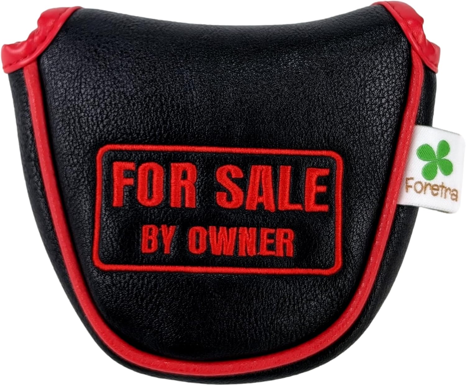Foretra Putter Headcover Golf Club Covers Blade Mallet Putter Cover Head Cover Funny Design Novelty Golf Accessories for Most Brands