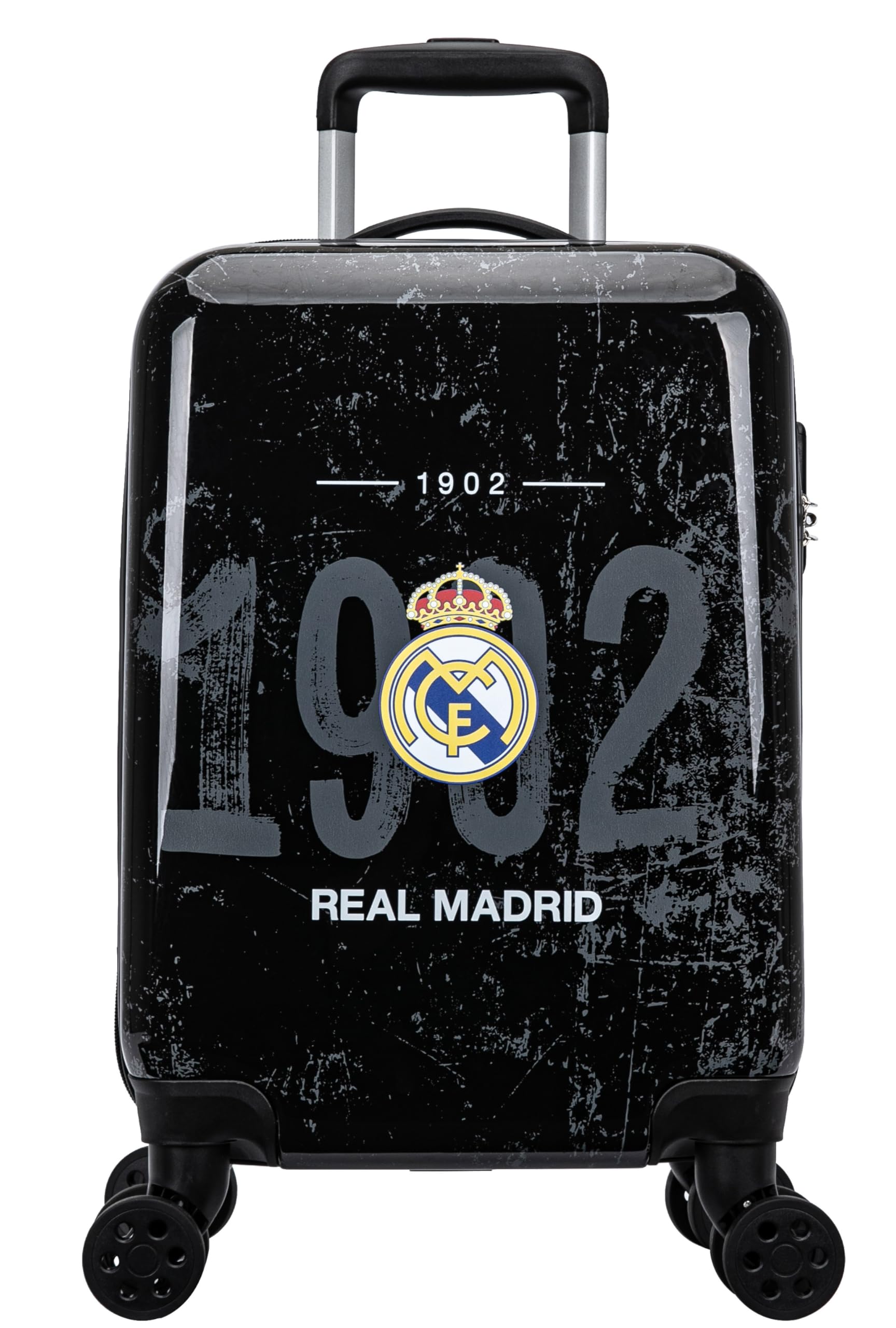 Real Madrid Maleta de Cabina Real - Colección Oficial 19 Pulgadas