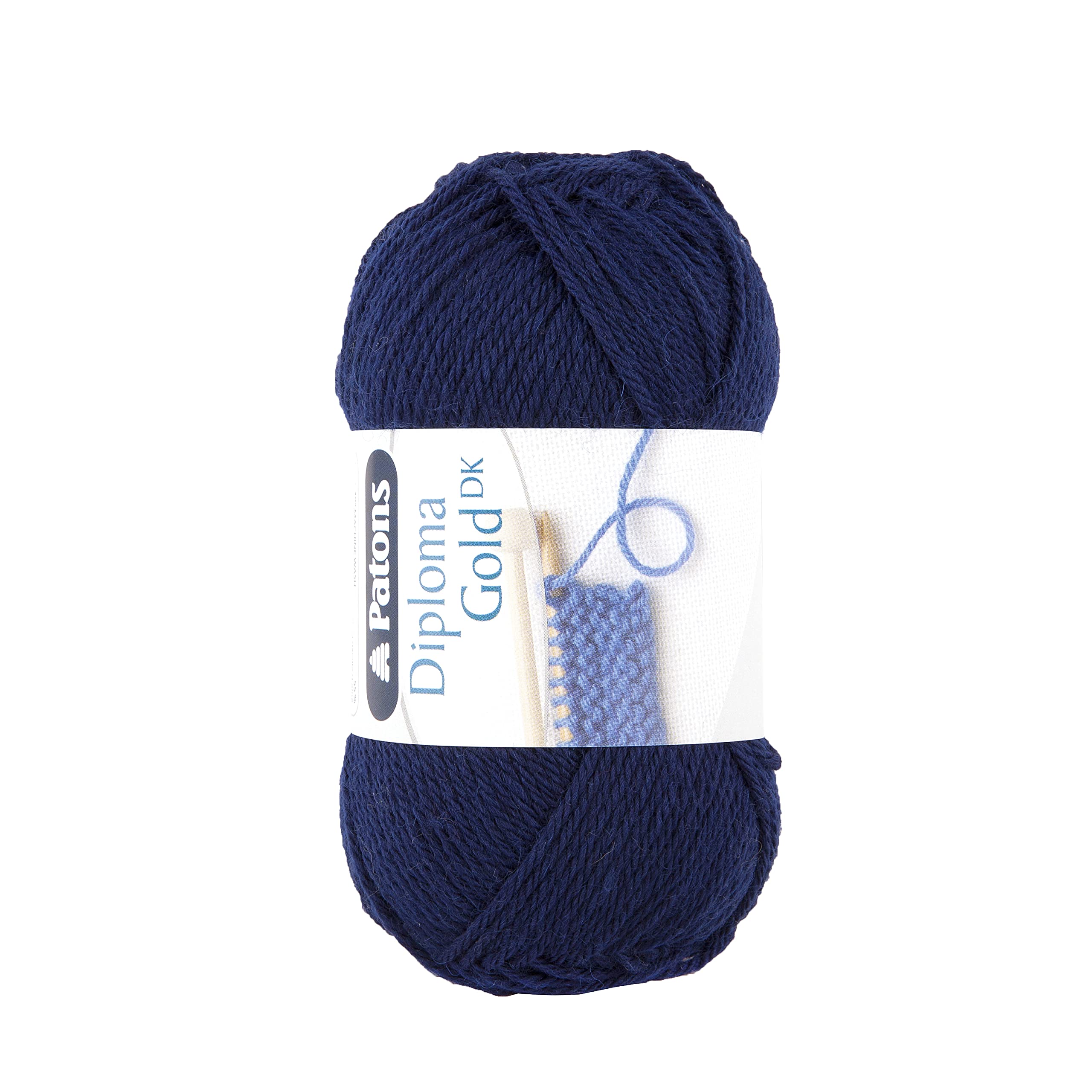 Patons Navy Diploma Gold Dk, (6167), 50G