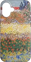 Vista 1 de iPhone 16 Vincent Van Gogh - Jardín floreciente con camino - caso de Arles