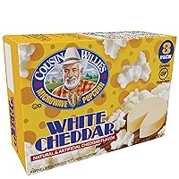 Vista 2 de Cousin Willie's Simply Better White Cheddar Popcorn (3 Pack, 8.7oz) - Unbeatable Flavor - Cholesterol Free - Made in the USA