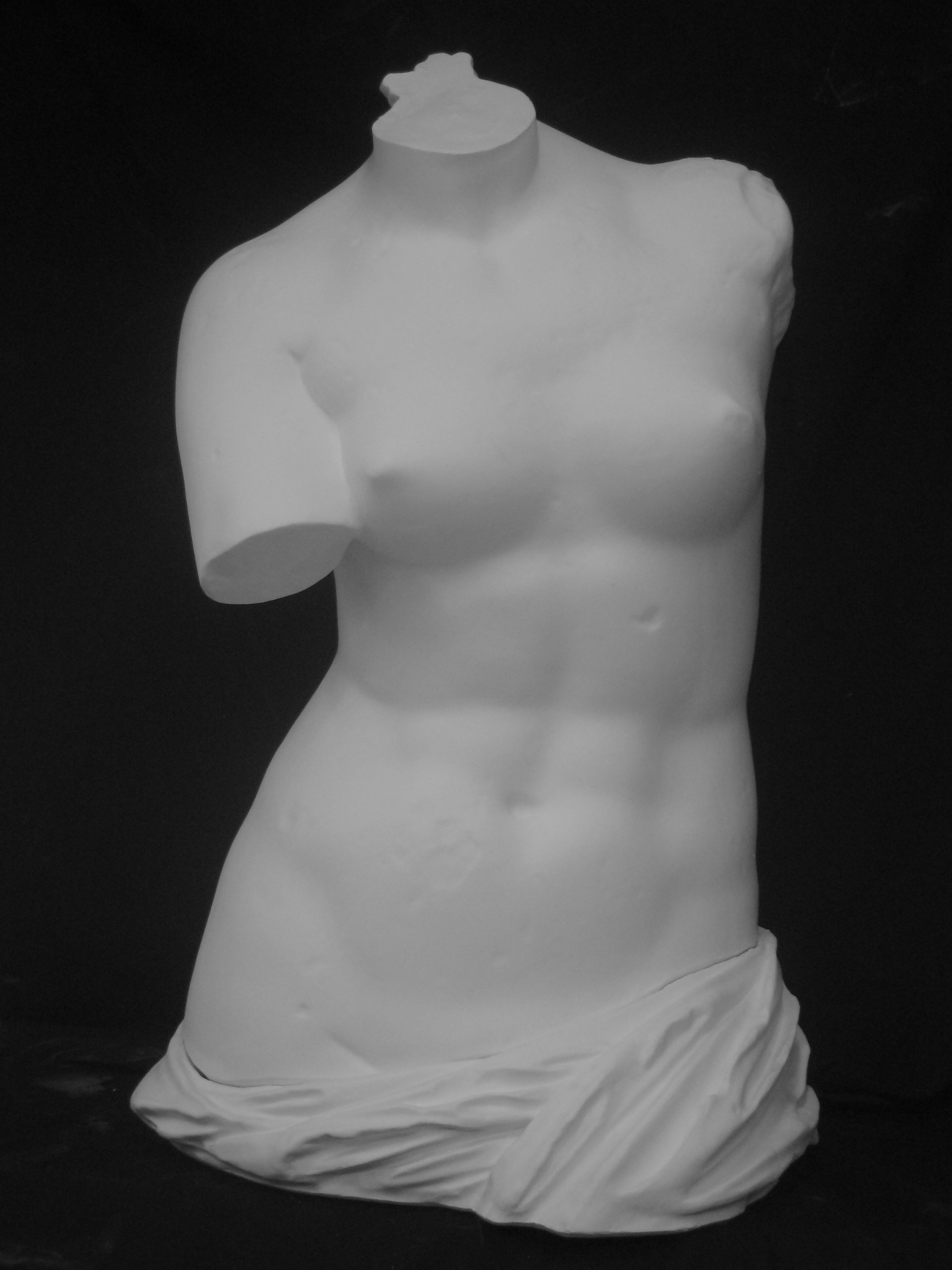 ミロのヴィーナス 石膏像(半身像)✴︎ 高さ63cm Amazon.co.jp: 石膏像 H－001 ミロ島ヴィーナス半身像（原作