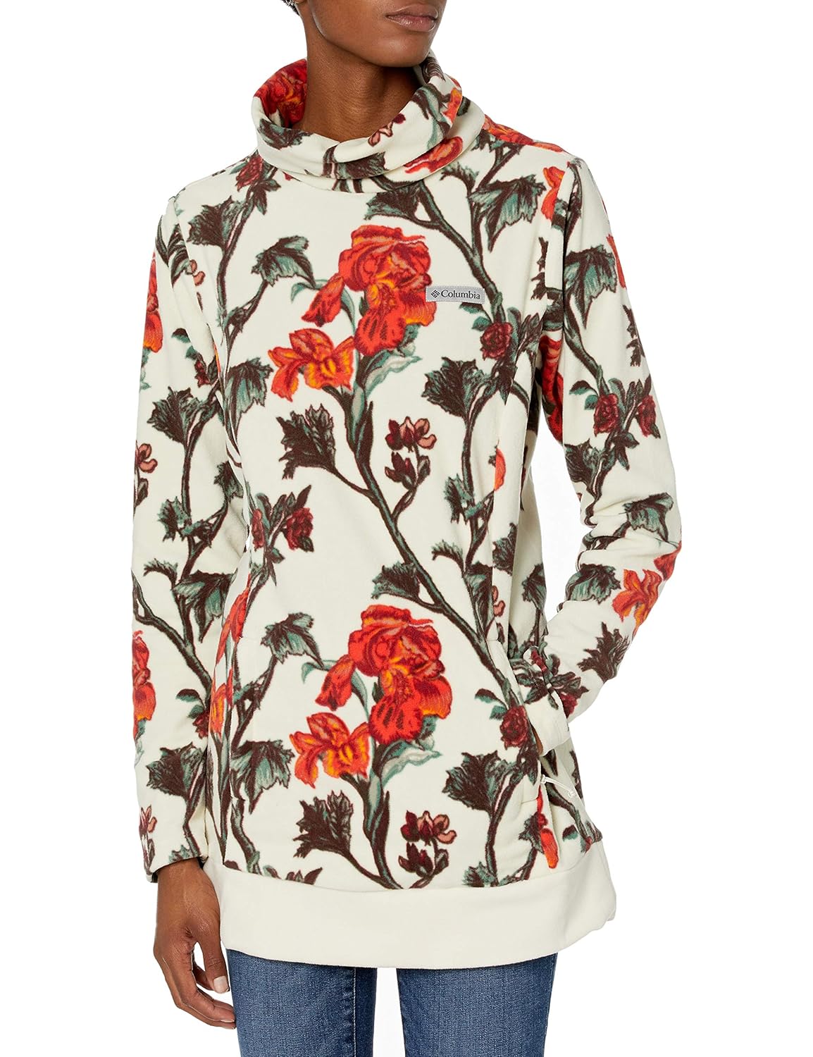 Women's ali peak fleece tunic Clearance