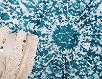 Vista 5 de Sofia, alfombra clásica de diseño abstracto, Polipropileno, Turquoise