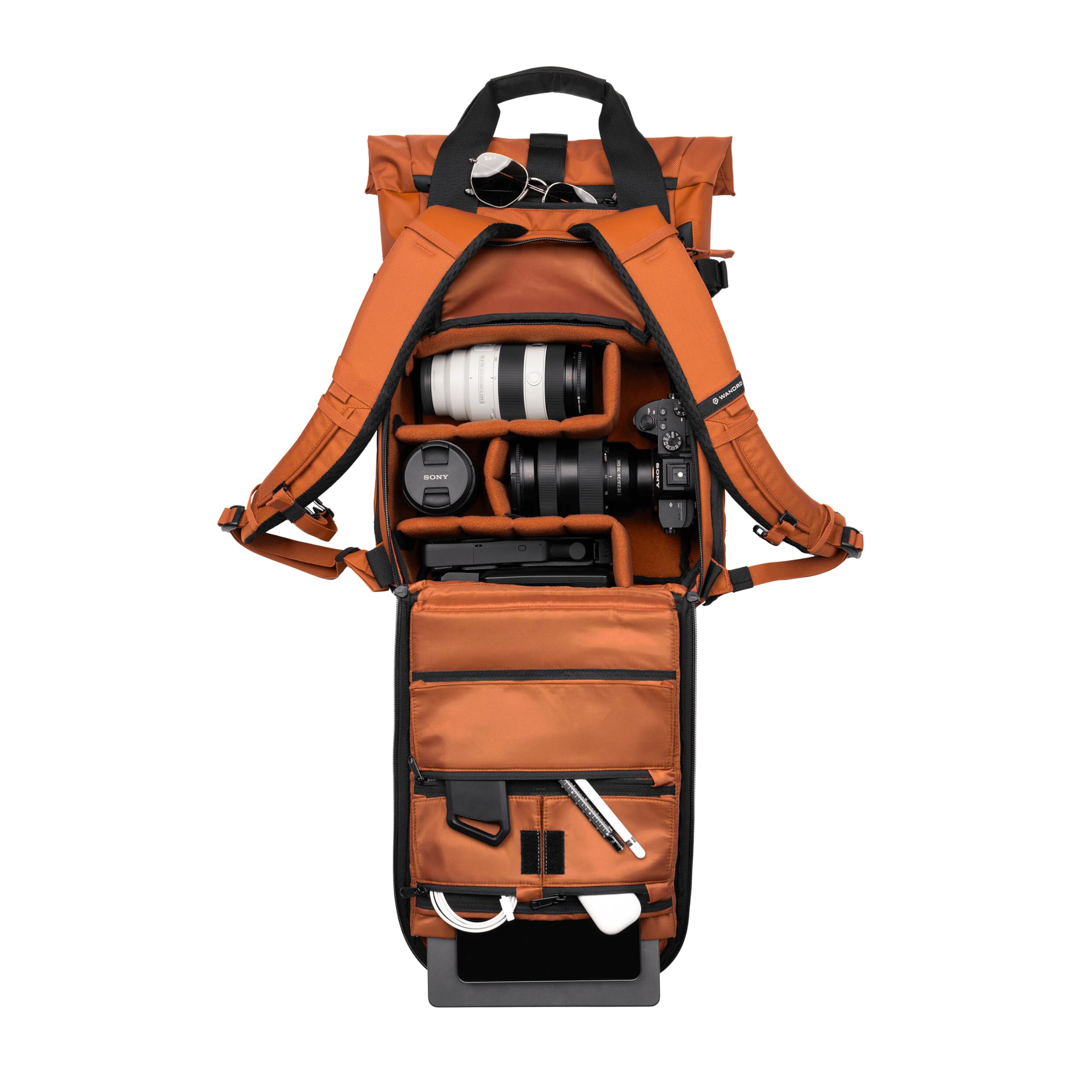 WANDRD PRVKE V4 Sac à dos de voyage et pour appareil photo résistant aux intempéries - Sac de tous les jours, accès rapide et extensibilité, 15 l, Sportif