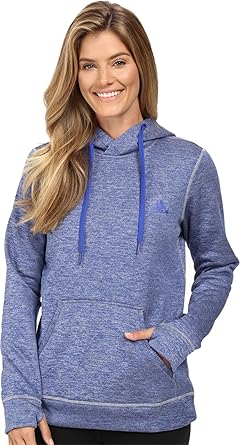 Adidas women's team issue fleece pullover hoodie Clearance