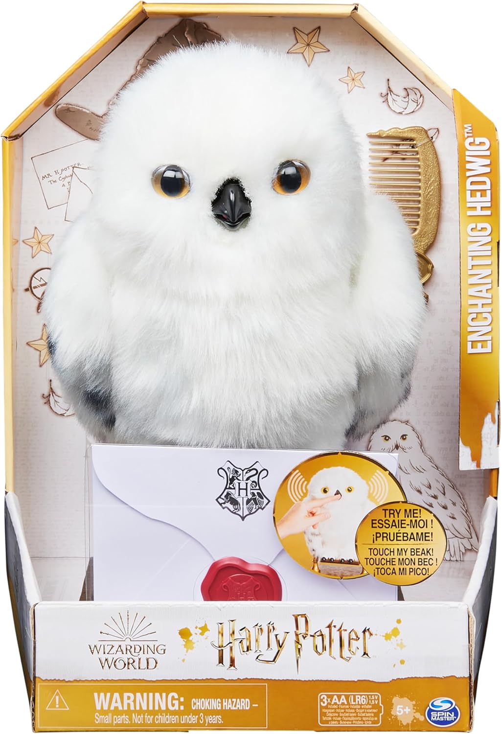 Wizarding World Betoverende Hedwig interactieve Harry Potter-uil