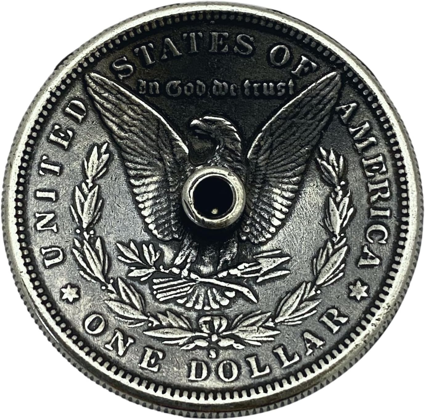 Morgan Silver Dollar Screw Back Conchos - 1 1/2"- 4 Pack