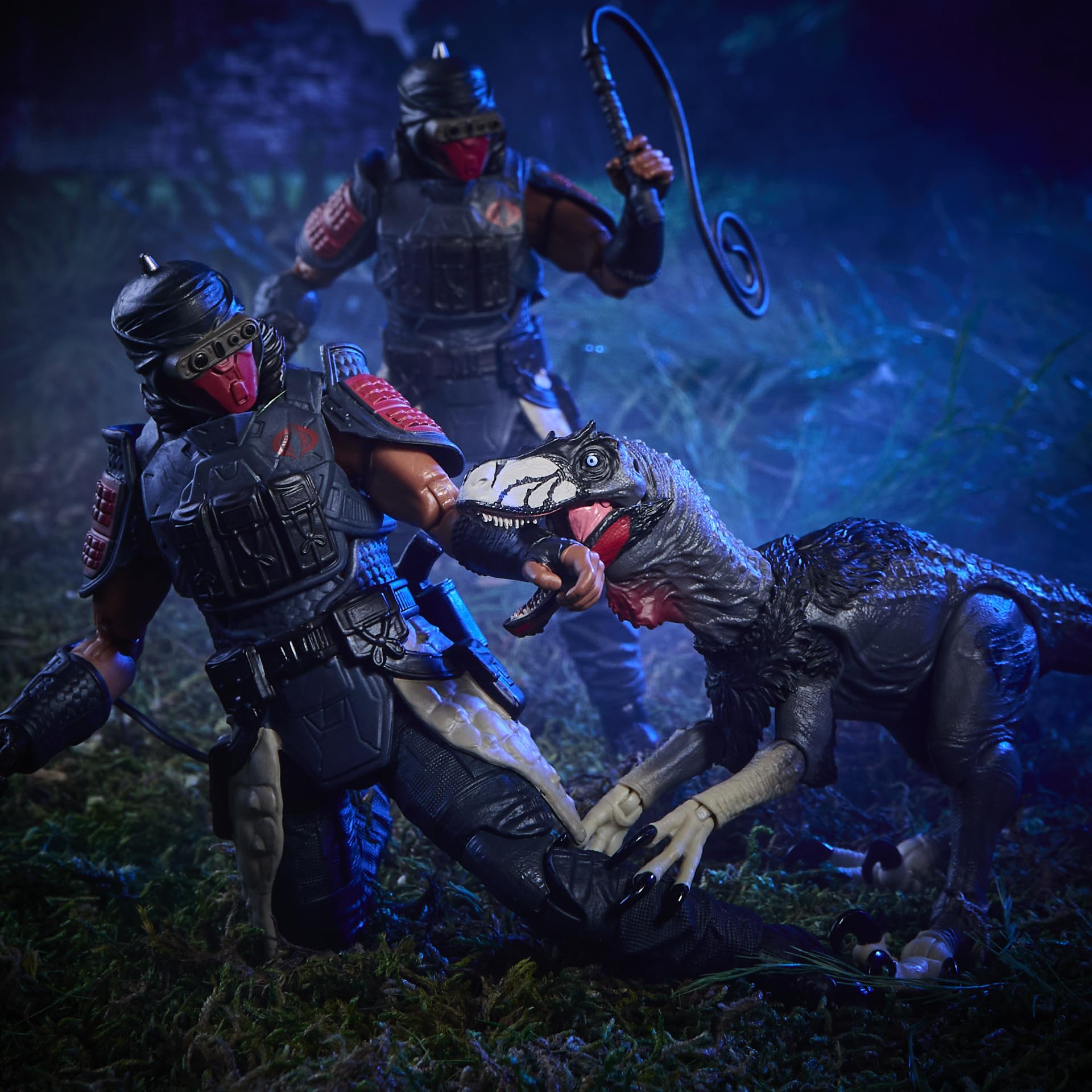 G.I. Joe Classified Series #196, Professor Rottclaw & Cobra Deinonychus, Action-Figur (15 cm) und Dinosaurier Spielzeug zum Sammeln