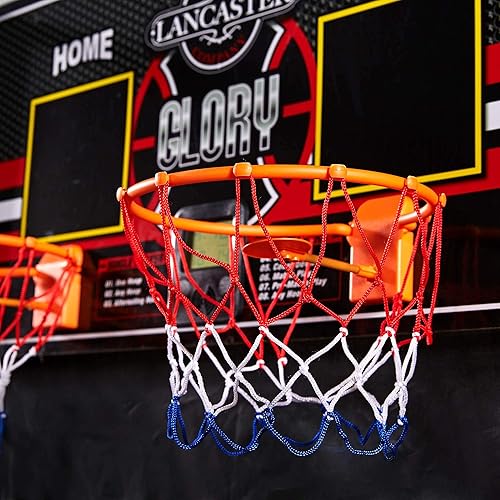 Miniatura 9 de Lancaster - Juego electrónico de 2 jugadores 3 en 1 para baloncesto, fútbol, béisbol, hogar, sala de recreo familiar con marcador LED