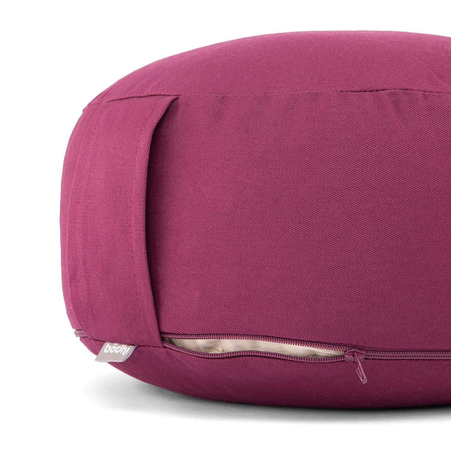 bodhi Rondo ECO Kapok - Cojín de meditación, berenjena