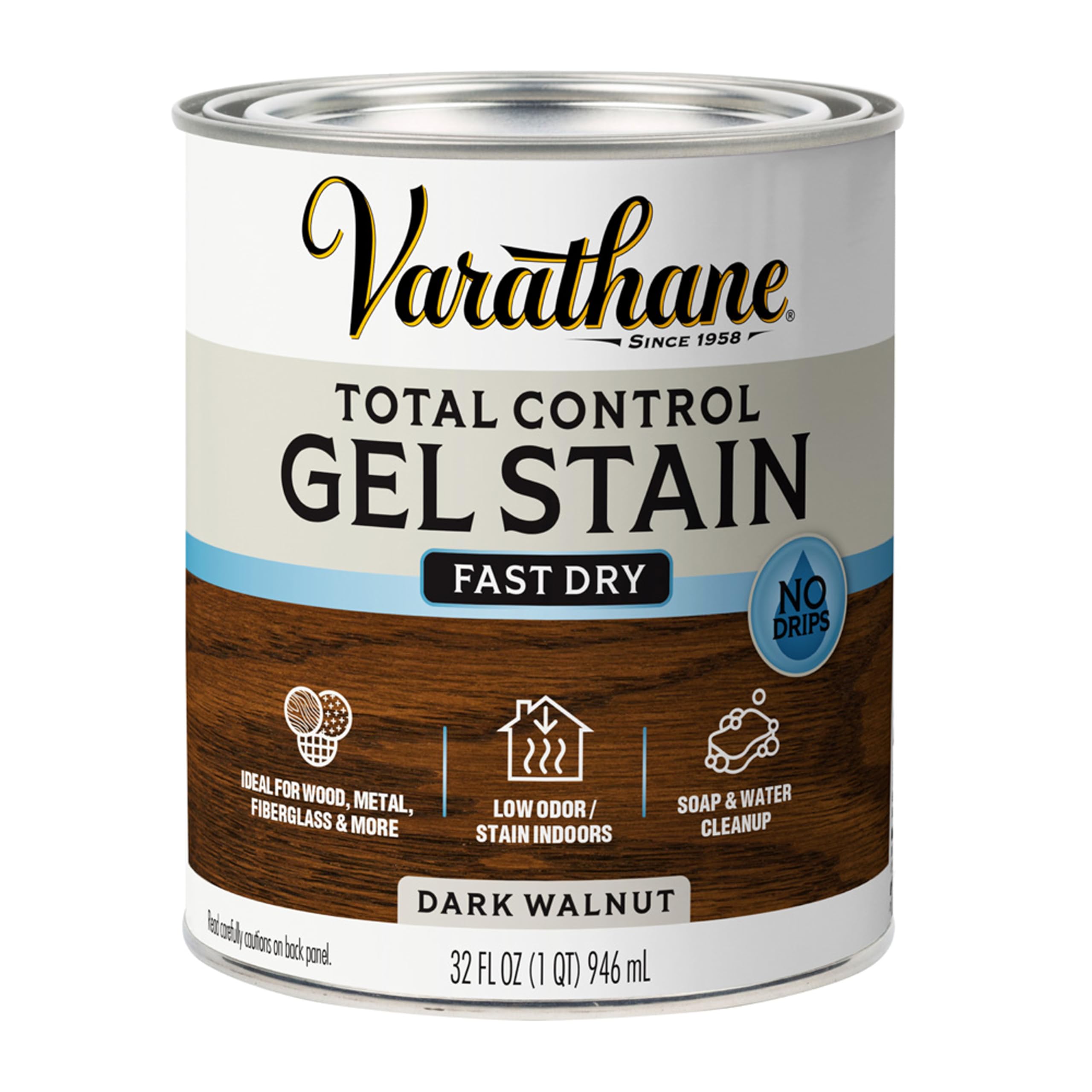 Varathane Total Control Gel Stain Dark Walnut