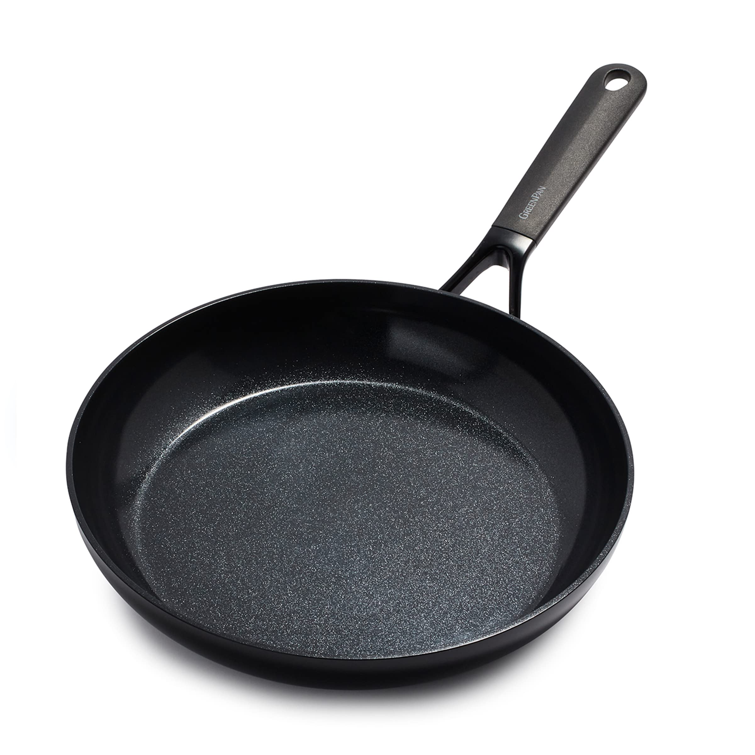 GreenPan SmartShape Healthy Ceramic Non-Stick 28 cm Frying Pan Skillet, PFAS-Free, Induction Suitable, Oven Safe, Black