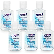Purell Advanced Hand Sanitizer Refreshing Gel, Clean Scent, 2 fl oz Travel Size Flip Cap Bottle (Pack of 6) &ndash; 3155-04-EC
