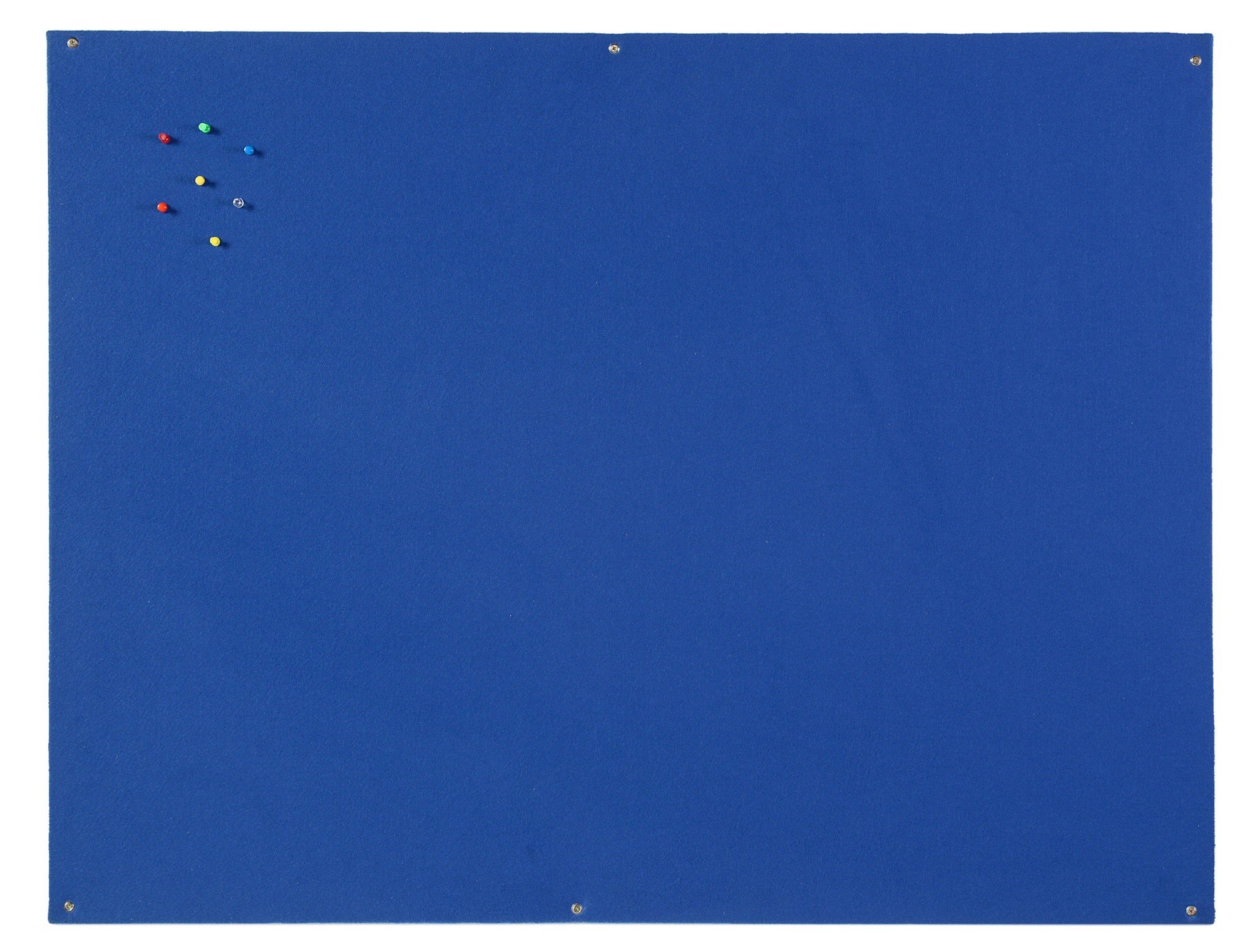 Bi-Office Blue Felt Notice Board, Unfram