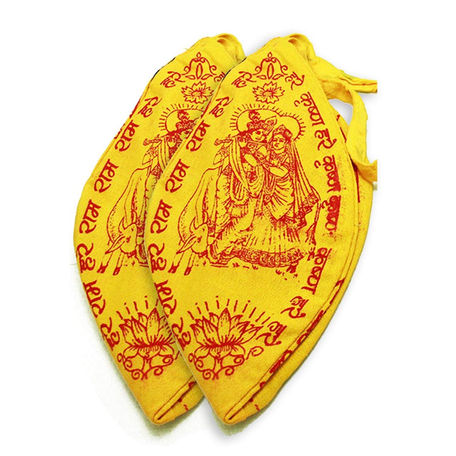 Bolsa Gaumukhi para meditar con Japa Mala en retiros espirituales y el hogar