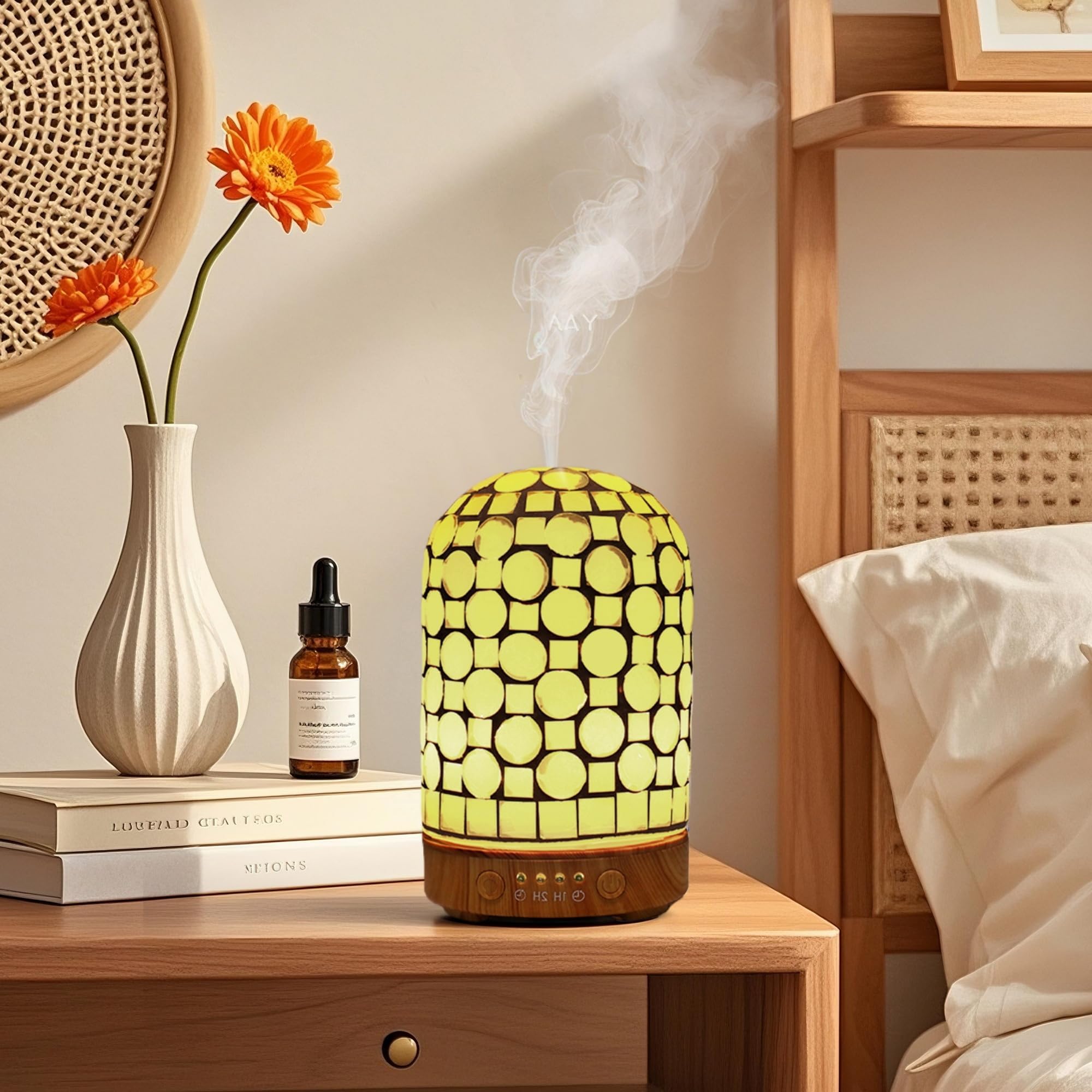 VOREEN Difusor de aroma, color blanco