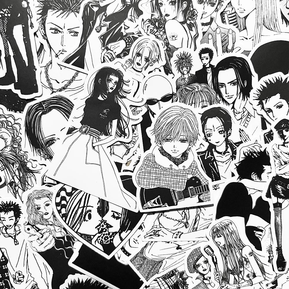 Amazon | アニメステッカー60枚セット NANA 可愛い おしゃれ 漫画