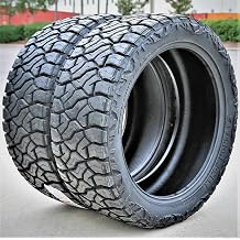Set of 2 TWO Venom Power Terra Hunter R/T+ R/T All-Terrain Mud Off-Road Light Truck Radial Tires-35X12.50R22LT 35X12.50X22 35X12.50-22 121Q Load Range F LRF 12-Ply BSW Black Side Wall