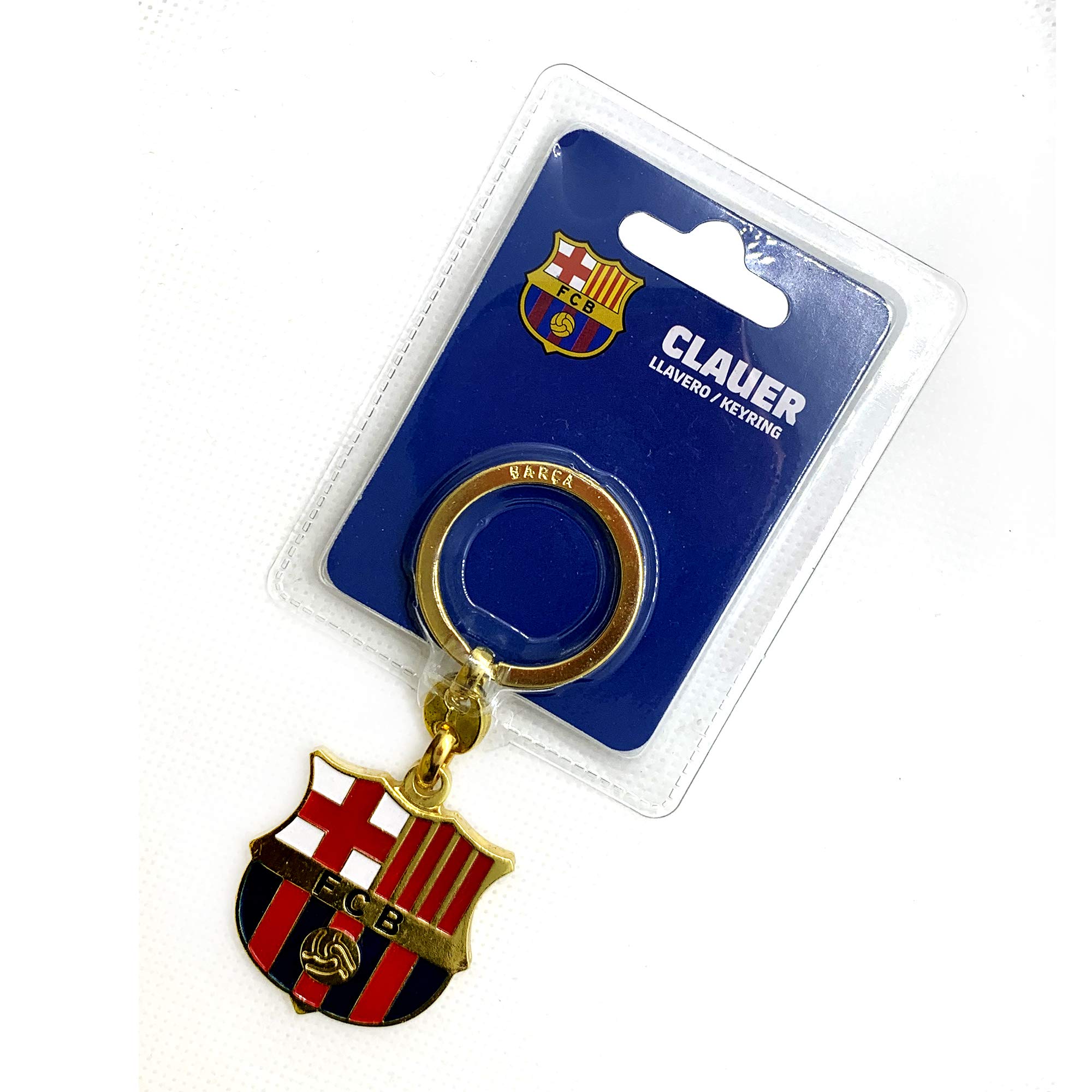 Llavero FC Barcelona Escudo Dorado