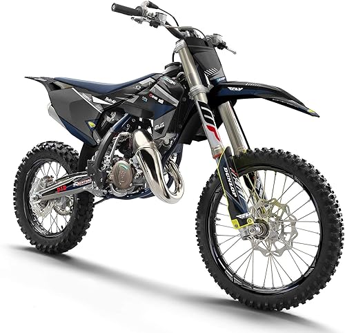 Miniatura 2 de Mini TC 50 Surge Black Senge Graphics 2018-2023 Kit completo compatible con Husqvarna