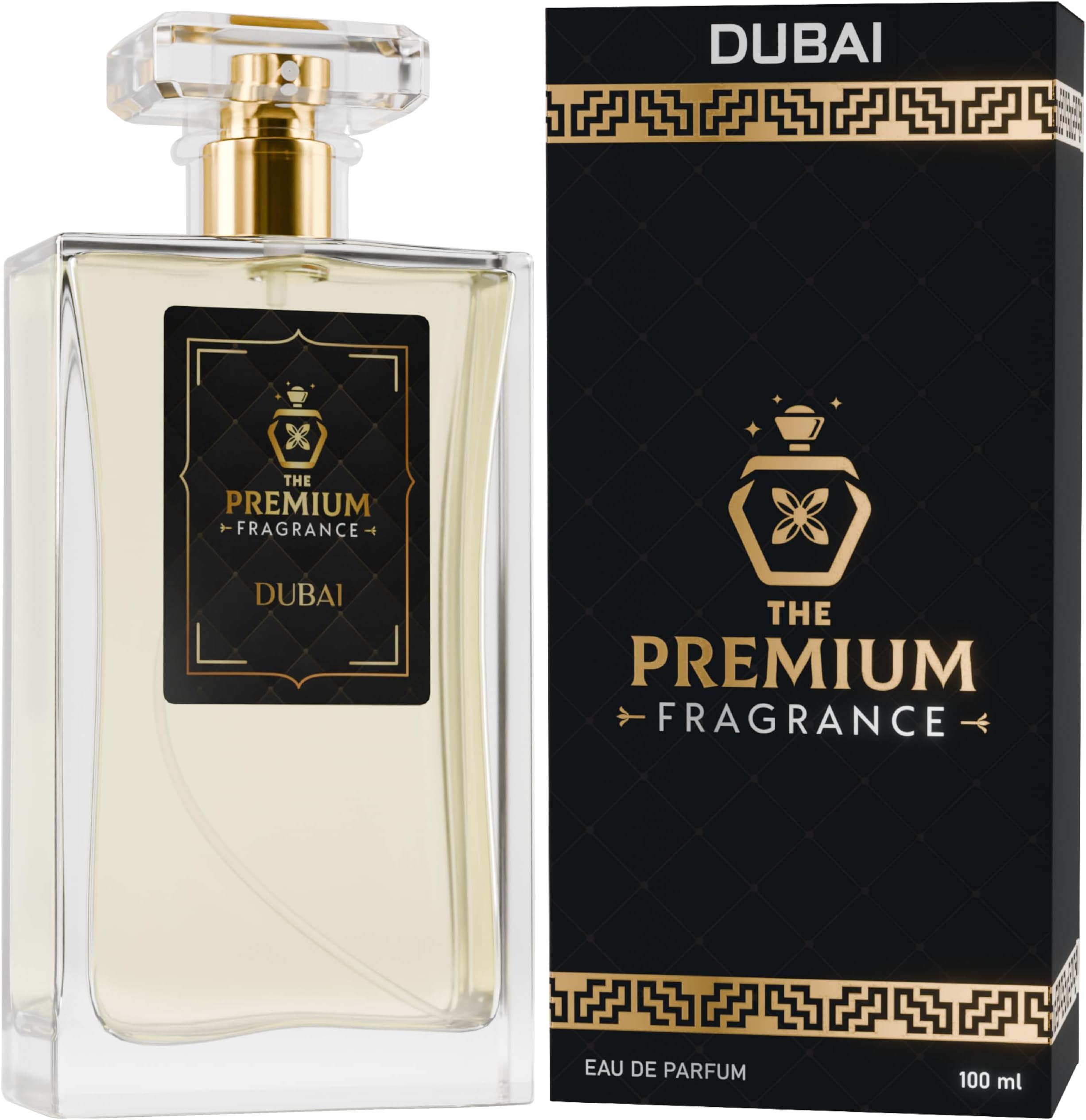 DUBAI (100 ml) | luxury Eros Inspired Alternative Perfume | Eau De Parfum Spray | Long Lasting Fresh Scent | Elegant & Bold Fragrance | Best Perfume for Men