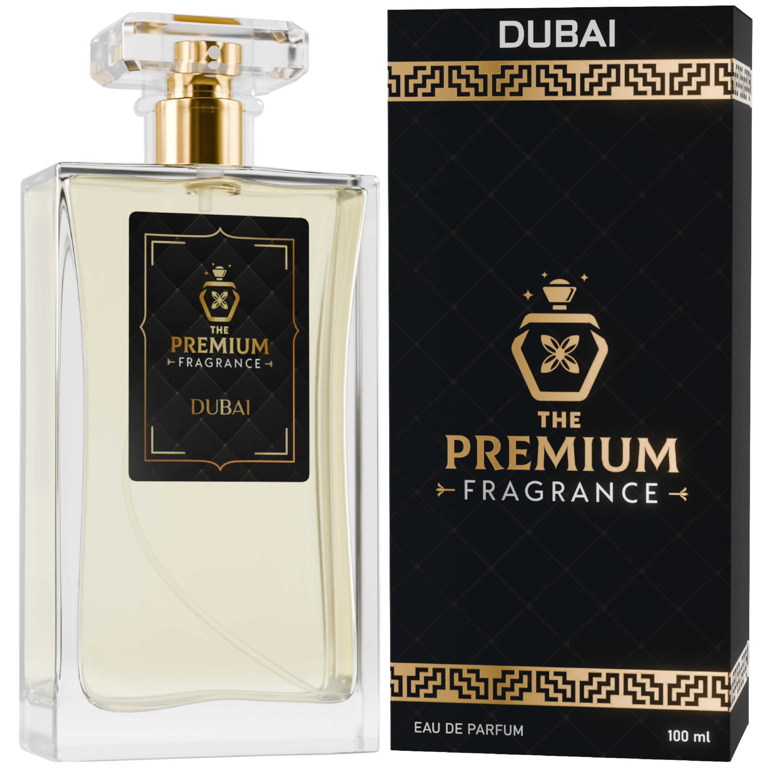 DUBAI (100 ml) | luxury Eros Inspired Alternative Perfume | Eau De Parfum Spray | Long Lasting Fresh Scent | Elegant & Bold Fragrance | Best Perfume for Men