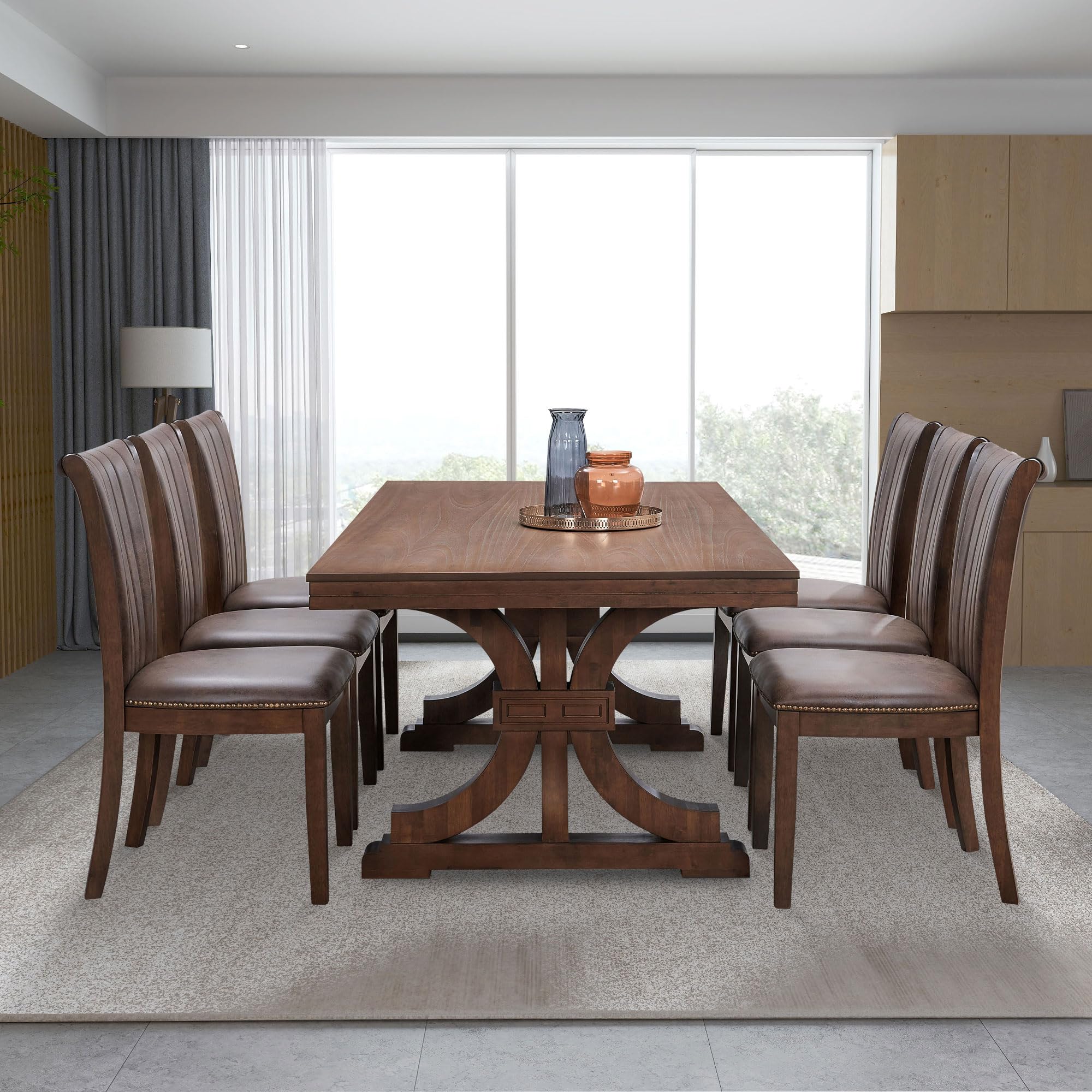 （kyo）新品　M.W.M READY Table2 Amazon.com - ZckyCine 6-8 People Modern Dining Table
