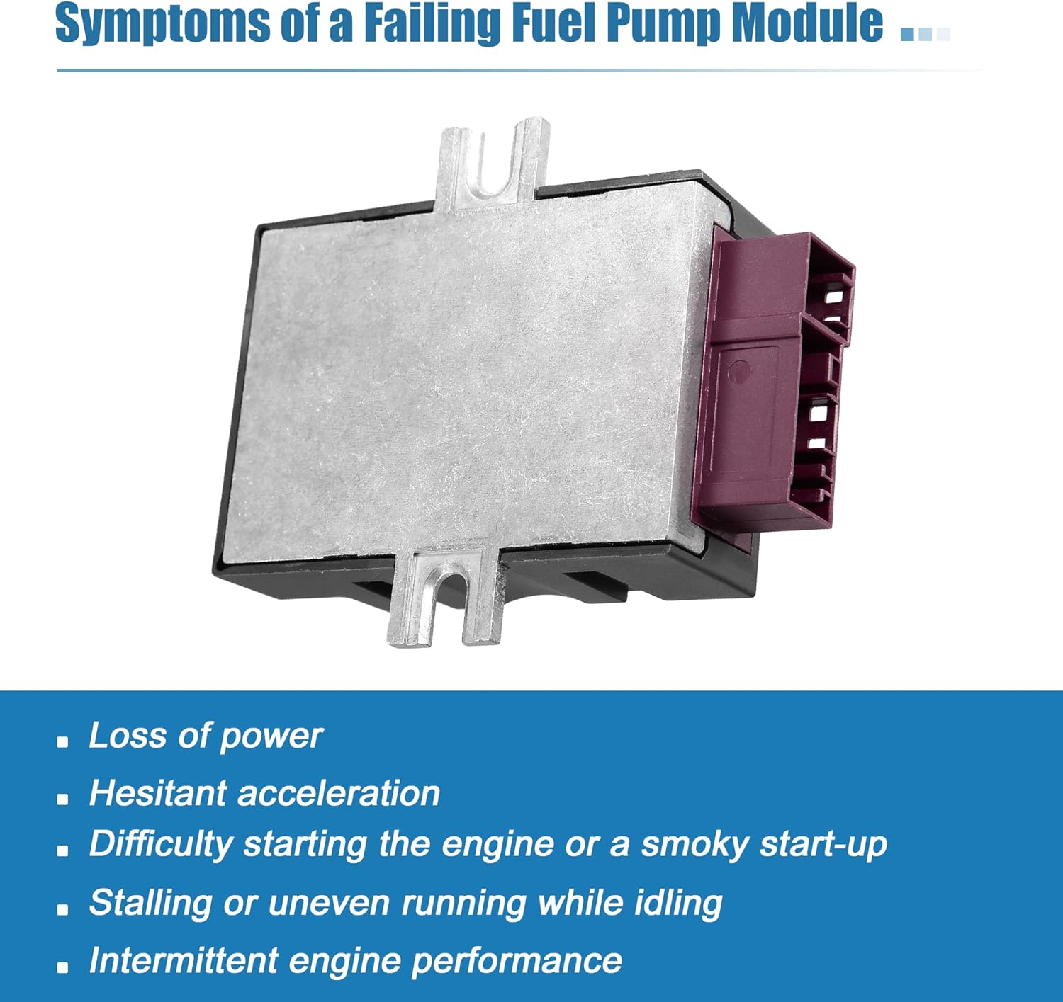 X AUTOHAUX Fuel Pump Control Module Unit Oil Control Computer Module for BMW M3 X6 Z4 328i 335i 528i 535i 3.0L L6 Fuel Pump Controller Electric Fuel Pumps Module Replacement 16147229173