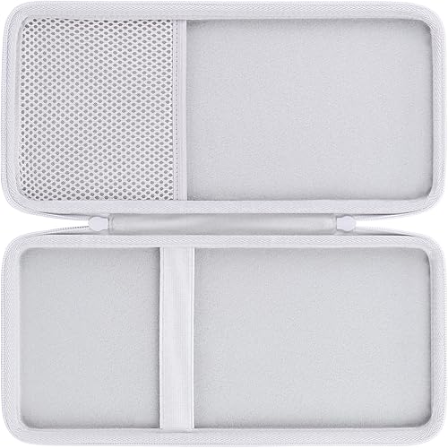 Miniatura 6 de Khanka Funda rígida de transporte + funda de teclado de silicona compatible con teclado Bluetooth Logitech K380 multidispositivo + mouse inalámbrico