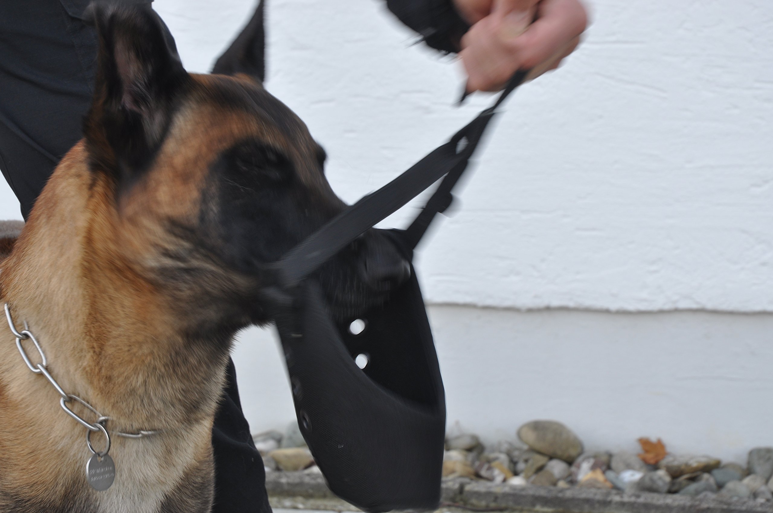 COP® K9 Beisskorb Quick Release (schnell abnehmbar), Cordura® / schwarz, Gr. L