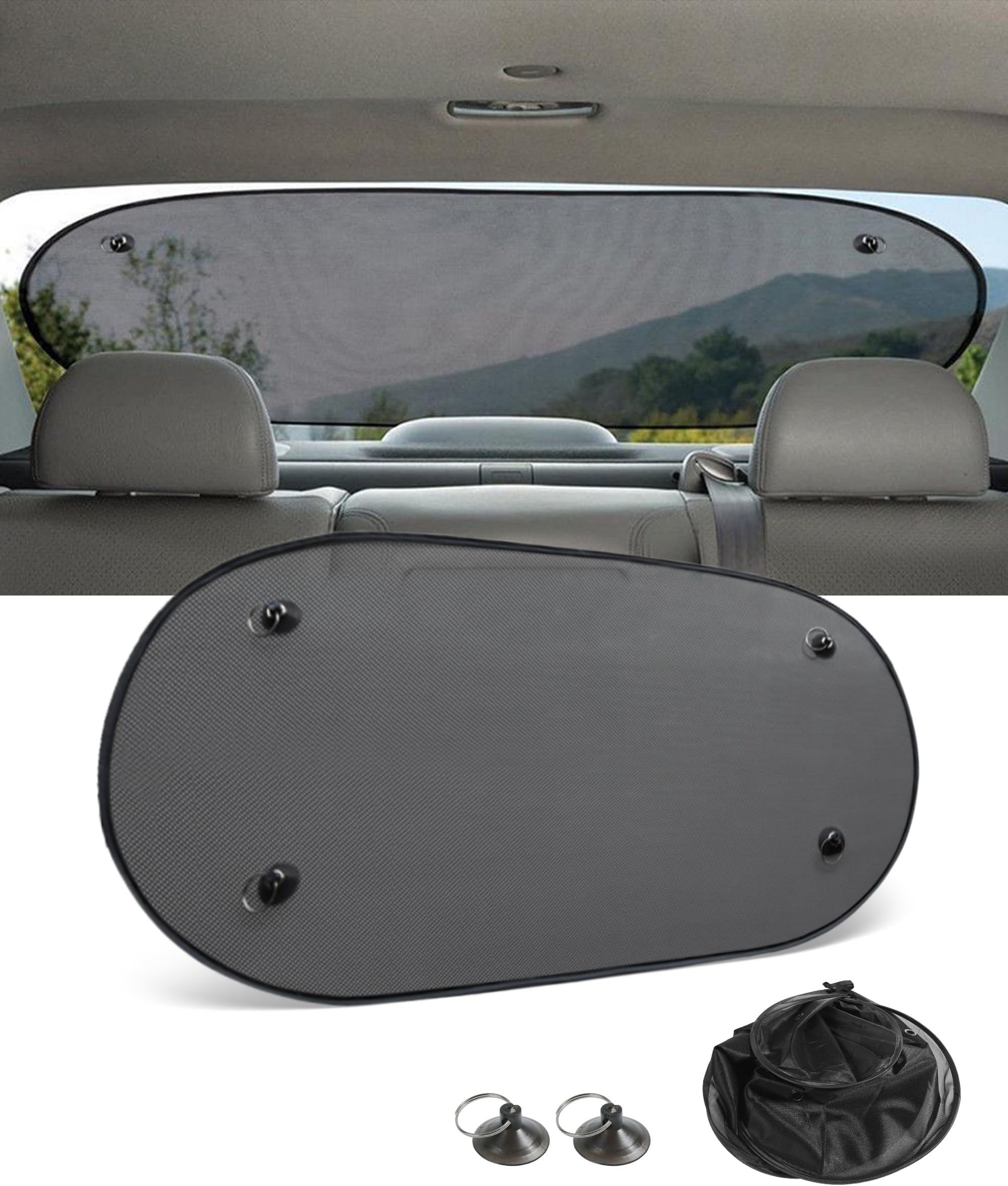 bylikeho Car Window Shade for Baby - UV Protection Sun Shade for Windshield, Rear and Back Windows - Car Accessories,Cooling for Summer