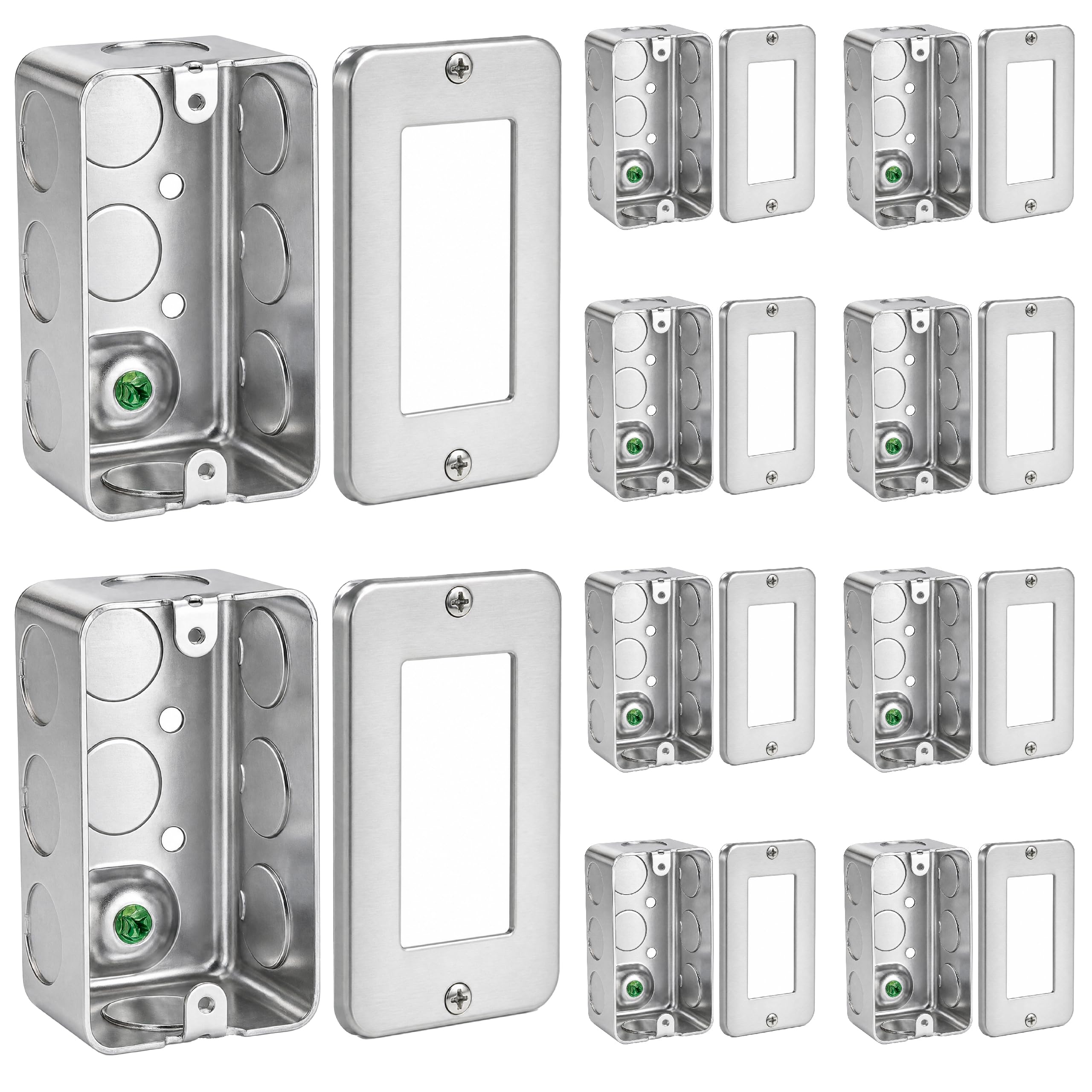 OHLECTRIC Electrical Junction Boxes - 10 Pack -14