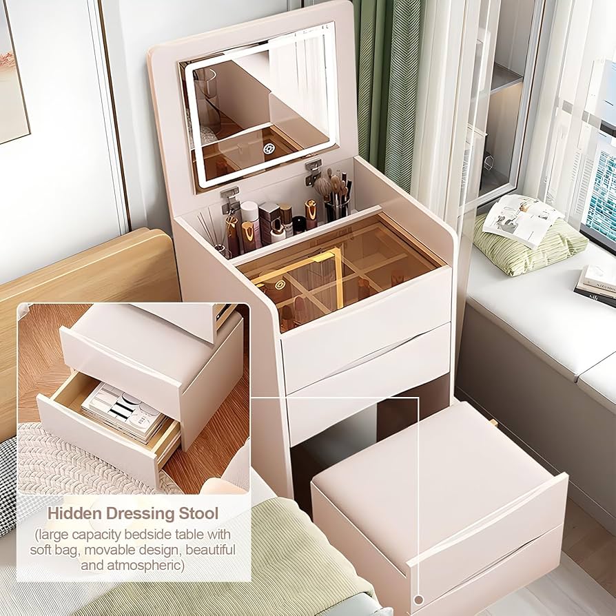 ホワイト ドレッサー ミラー付き コンパクト 楽天市場】《萩原/LF》ドレッサー オーバルミラータイプ 幅70cm