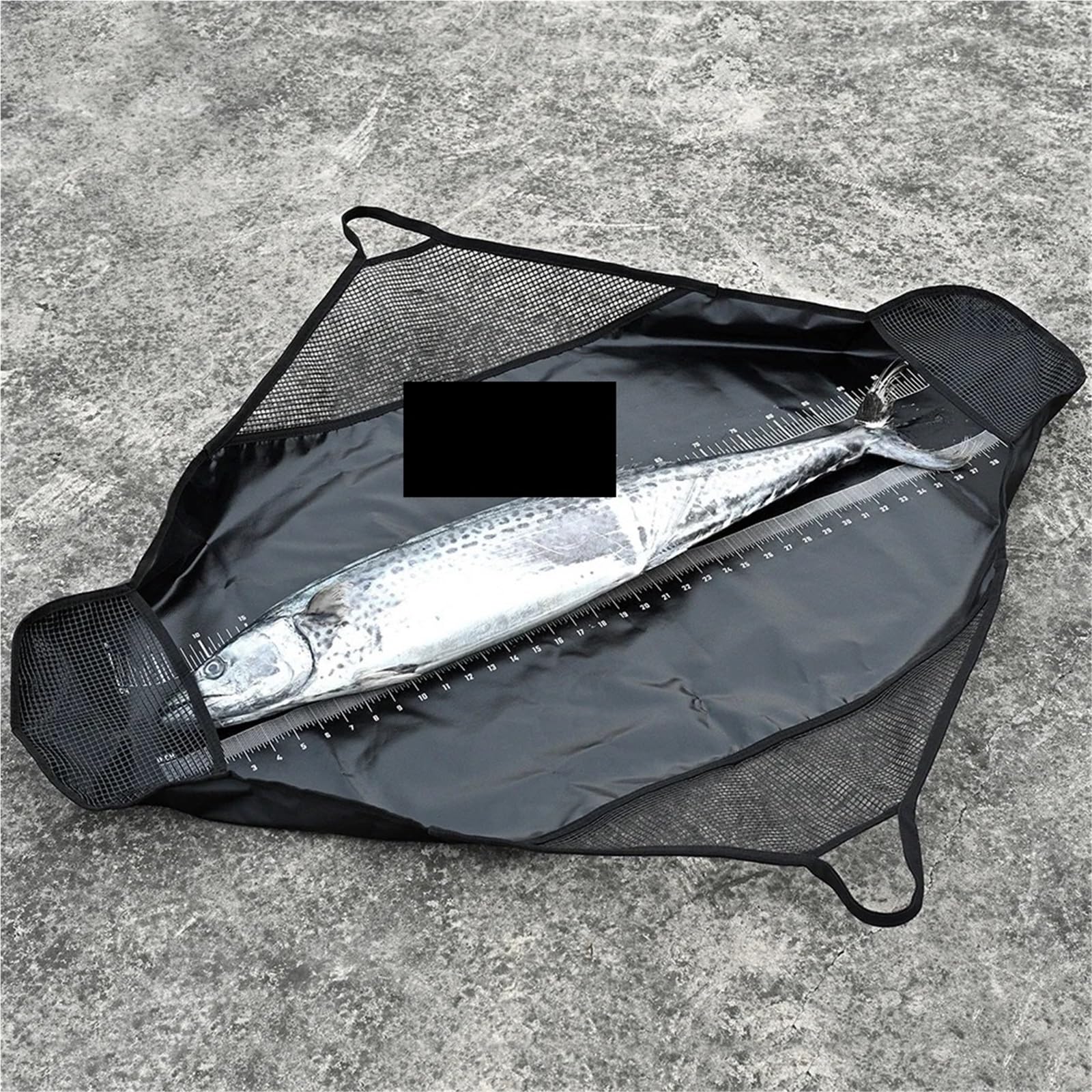 Tapis De RéCeption Carpe Sac de pêche en bandoulière, tapis d'atterrissage, mesure la longueur du poisson, pesée, balance numérique, protection, décrochage voyage, outil