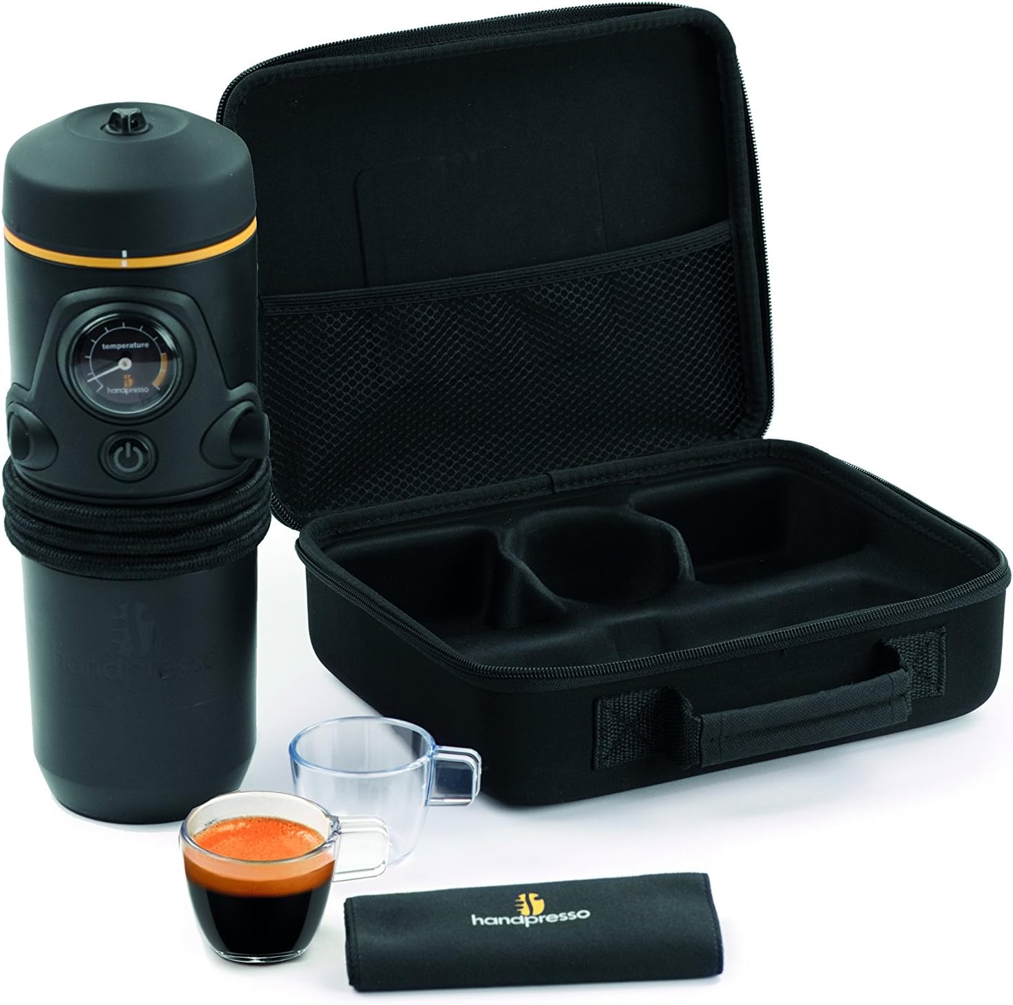 Handpresso 127021 Auto Set for ESE Pods, Black, 26x21x9.5 cm