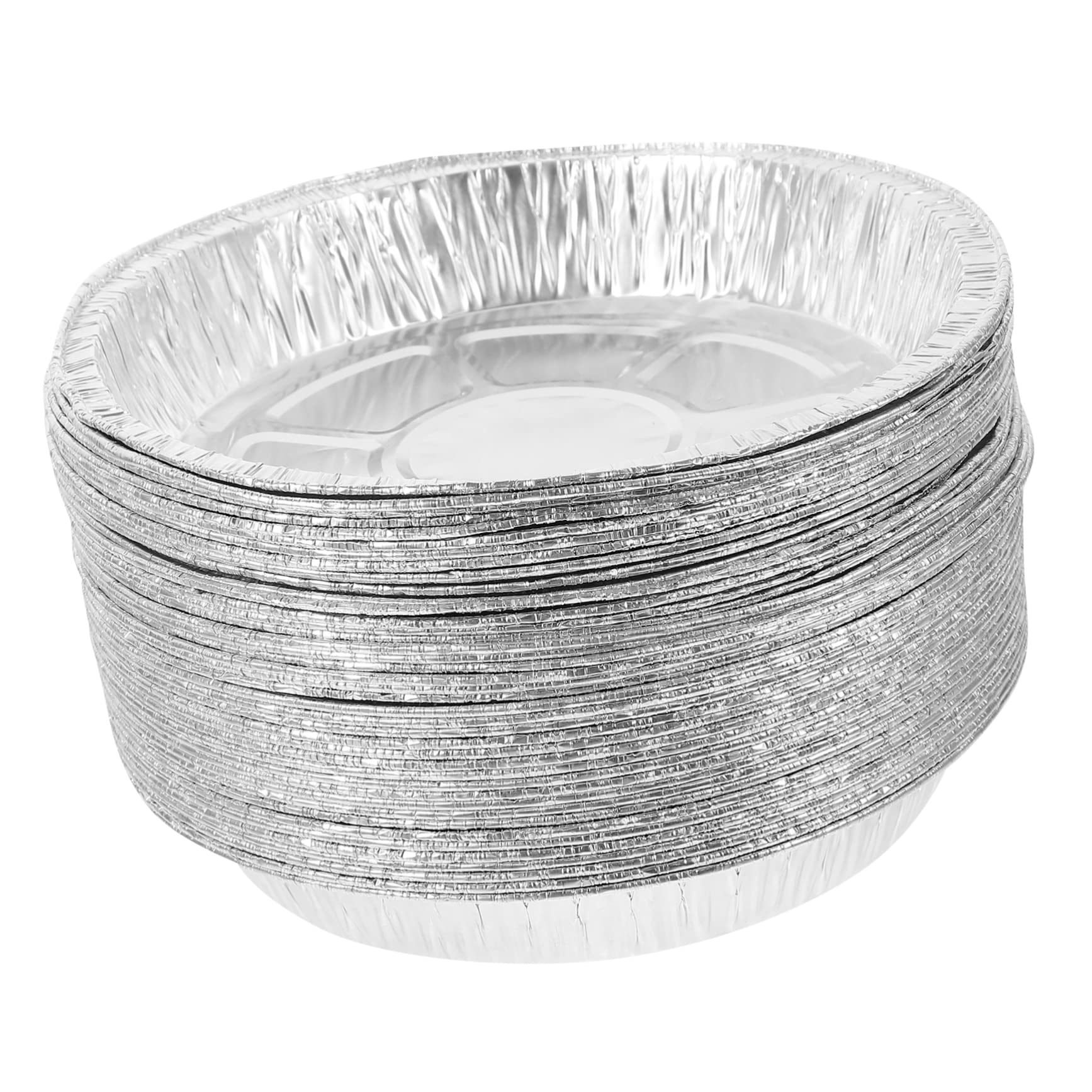 Einweg Backform aus Aluminiumfolie für Kochen und Bbq Große Kapazität Multifunktional Aluminiumfolien Backformen 40 Stück 500ml Geeignet
