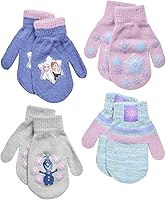 Vista 1 de Disney Frozen - Paquete de 4 guantes o mitones para niñas (niños pequeños)