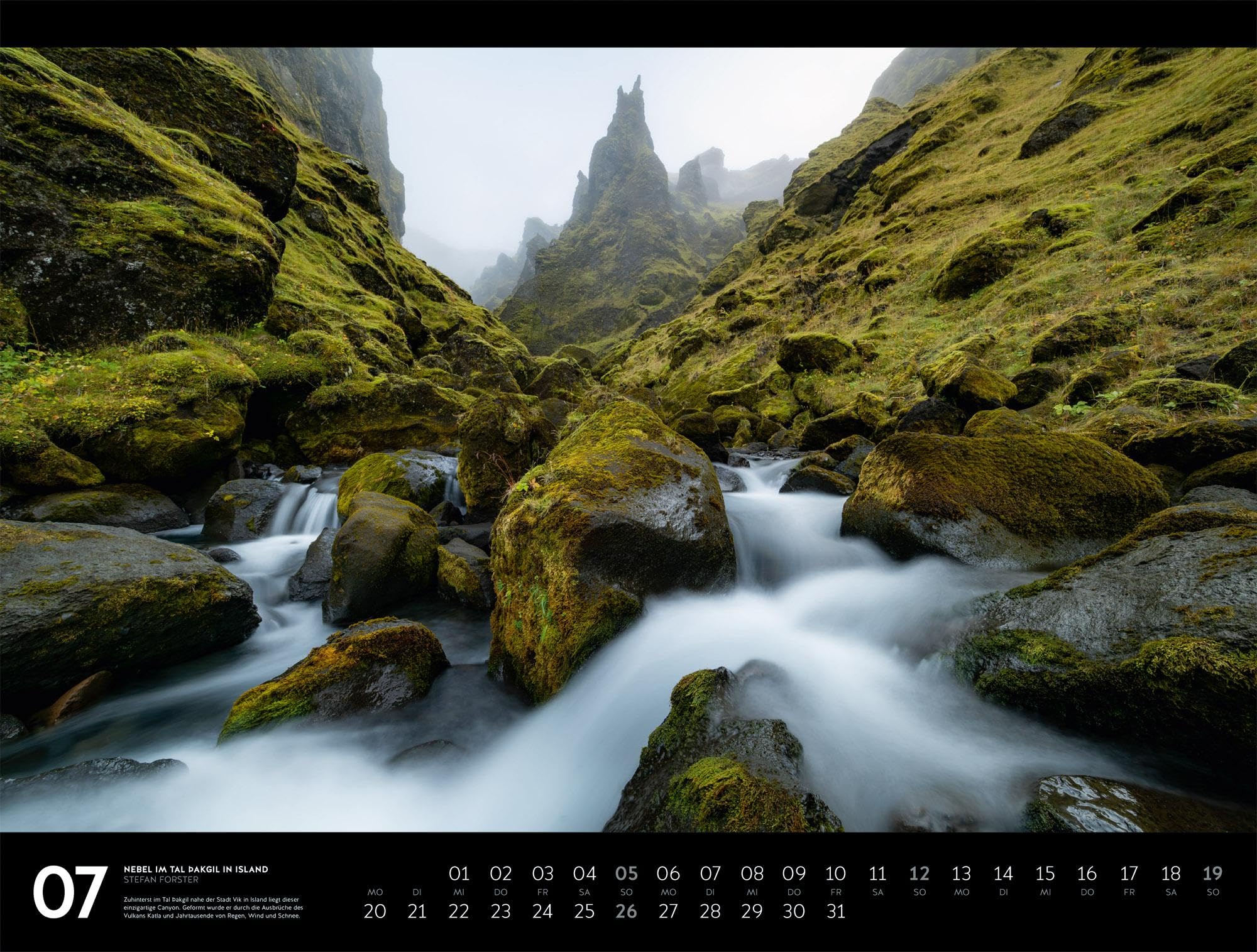 Nordische Welten Signature Kalender 2026 | Bildgewaltiger Skandinavien-Kalender im großen Querformat (66x50 cm) | Island, Färöer, Grönland, Norwegen