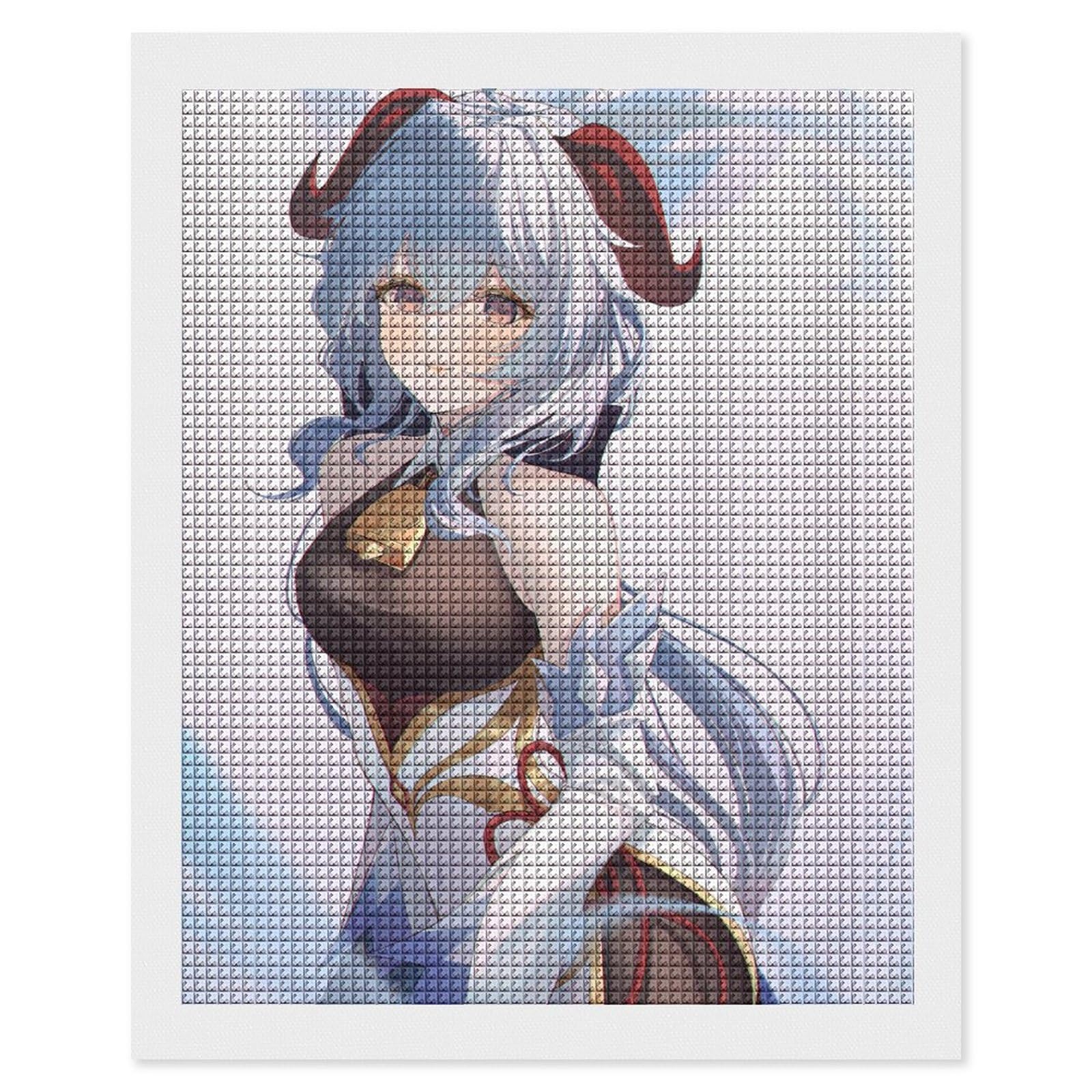 Amazon.co.jp: 原神-美しい甘雨5Dダイヤモンドアート キット DIY