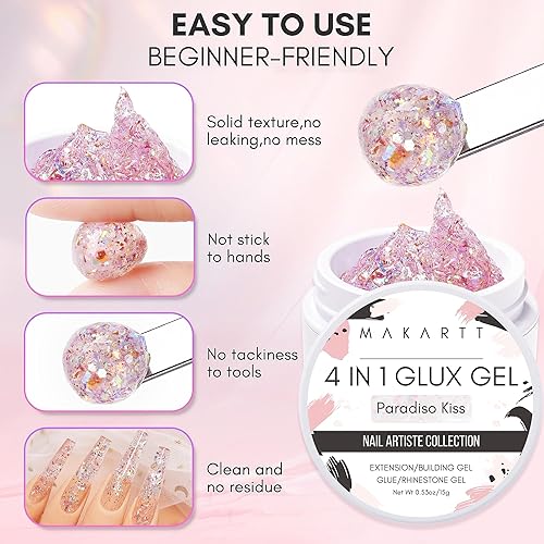 Miniatura 5 de Makartt Eirenee - Taladro de uñas portátil de 20000 RPM, lima de uñas eléctrica Eirenee Professional E, paquete con constructor de gel sólido para