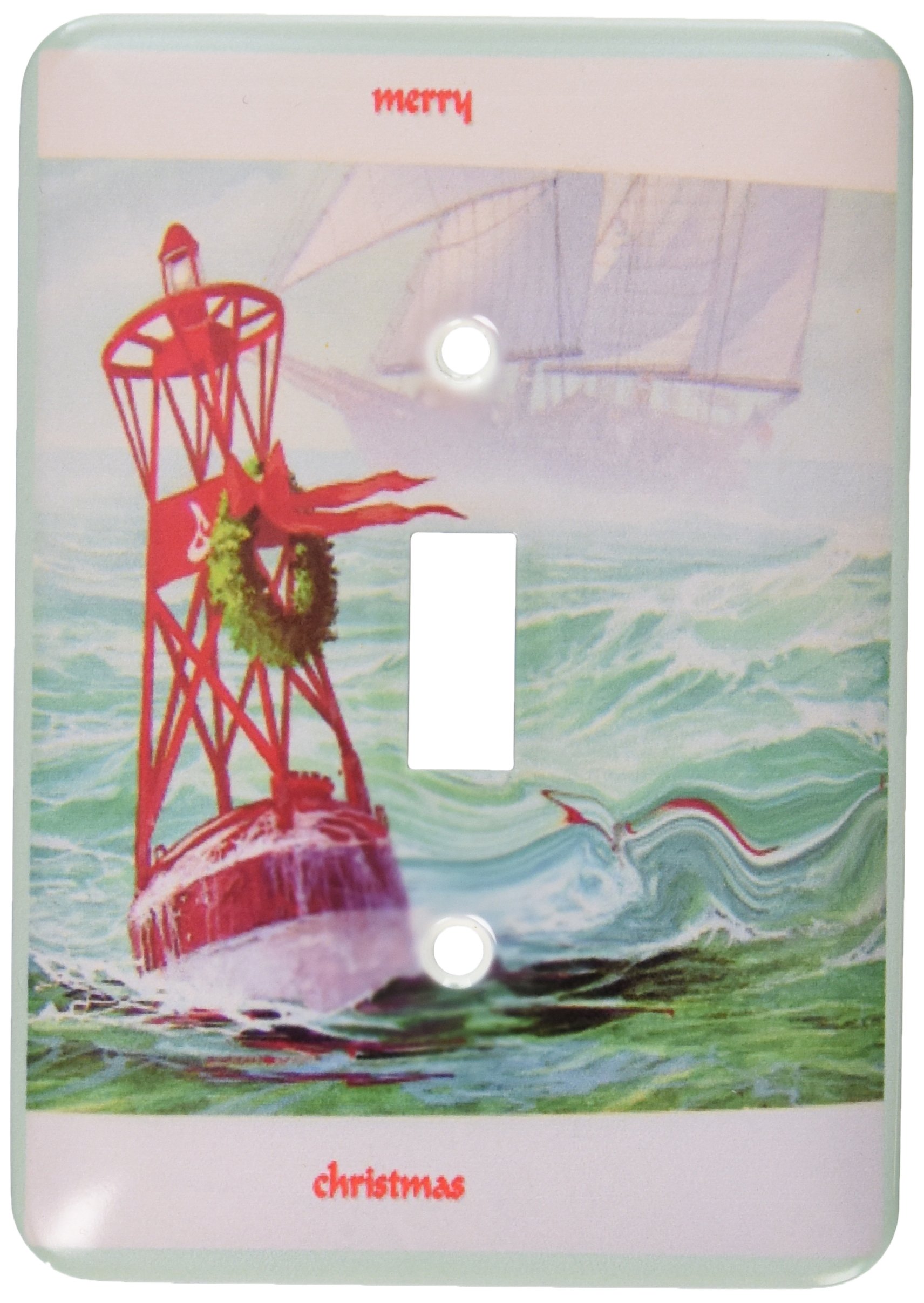 Interrupteur à bascule de Noël 3dRose LLC Lsp_25310_1 pour décoration murale