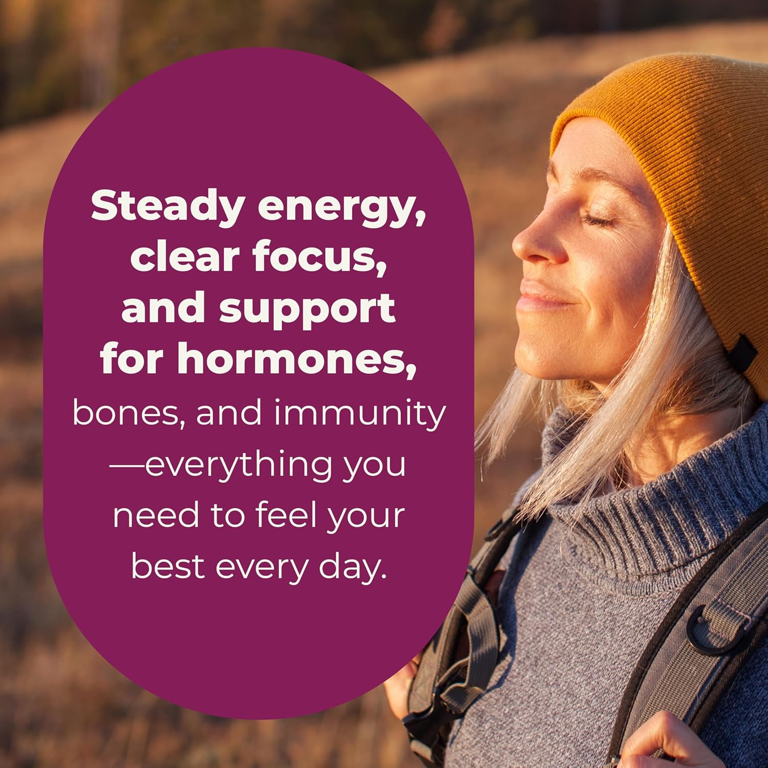 LifeSeasons Women's Multivitamin – High Potency with 21 Vitamins & Minerals, PureWay-C®, NAD+, Active B-Vitamins, TRAACS® Chelates, enXtra® for Energy, Probiotics & Mushrooms – 120 Veg Capsules - Image 4