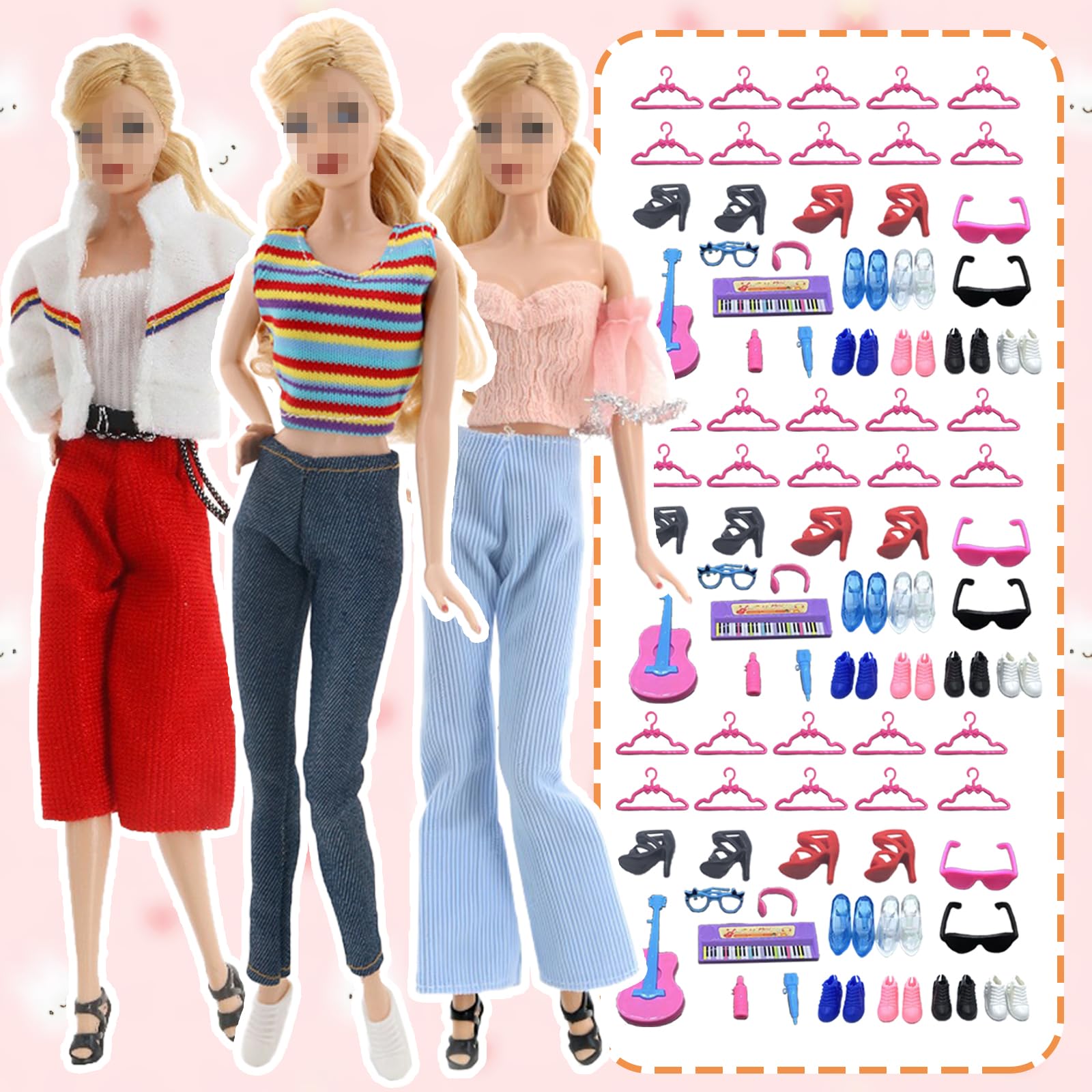Doll Clothes and Accessories Compatible with Barbie Dolls - Image 3